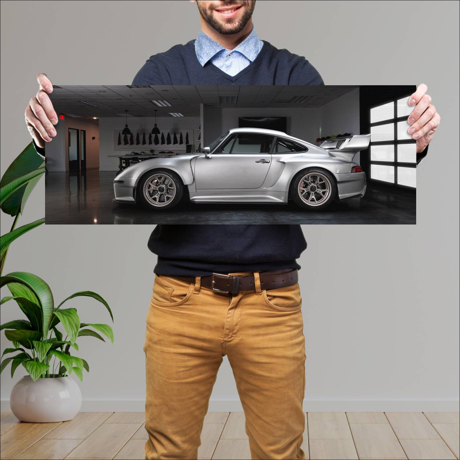 Cuadro grande 30x80cm 2025 Gunther Werks Project F 26 Gunther