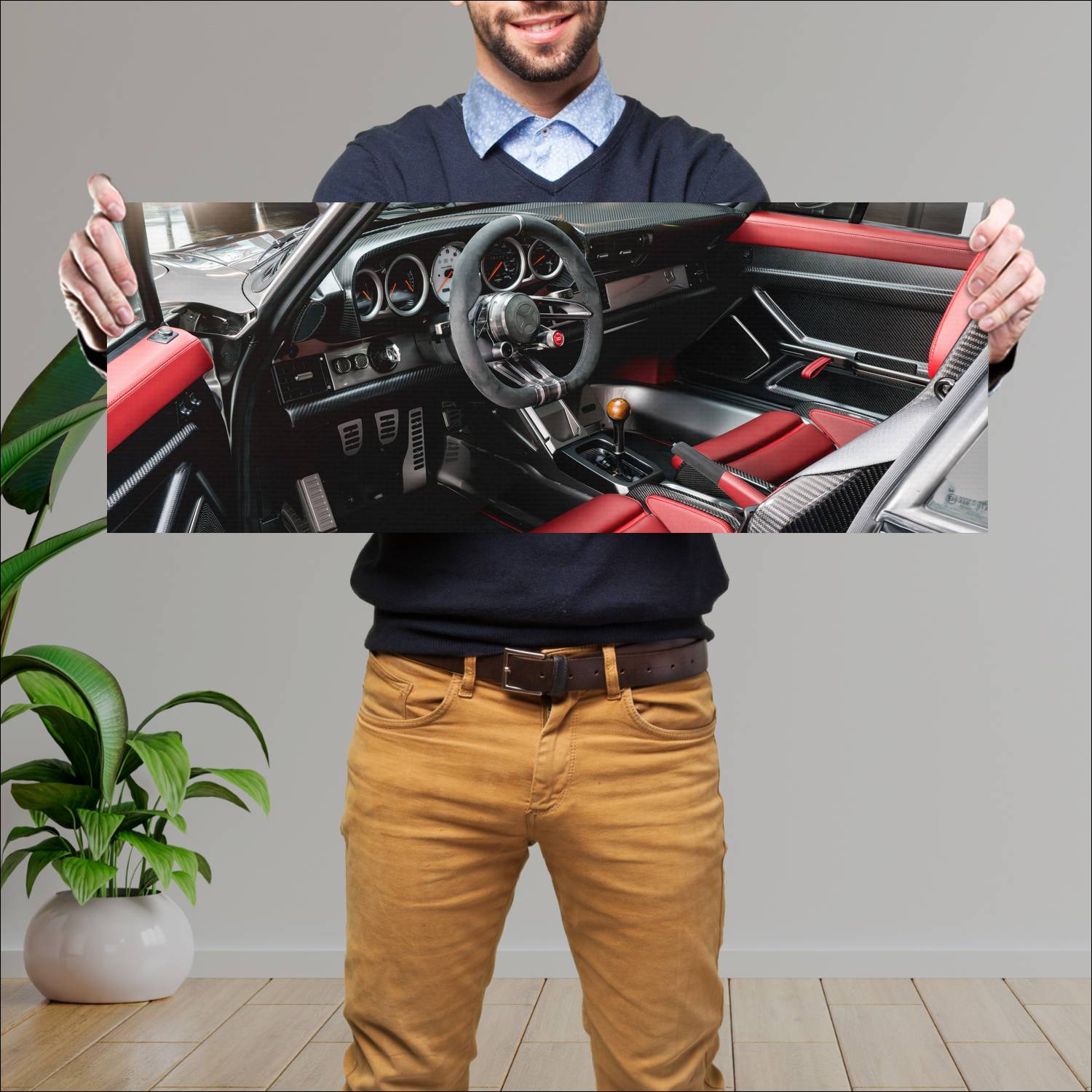 Cuadro grande 30x80cm 2025 Gunther Werks Project F 26 Gunther