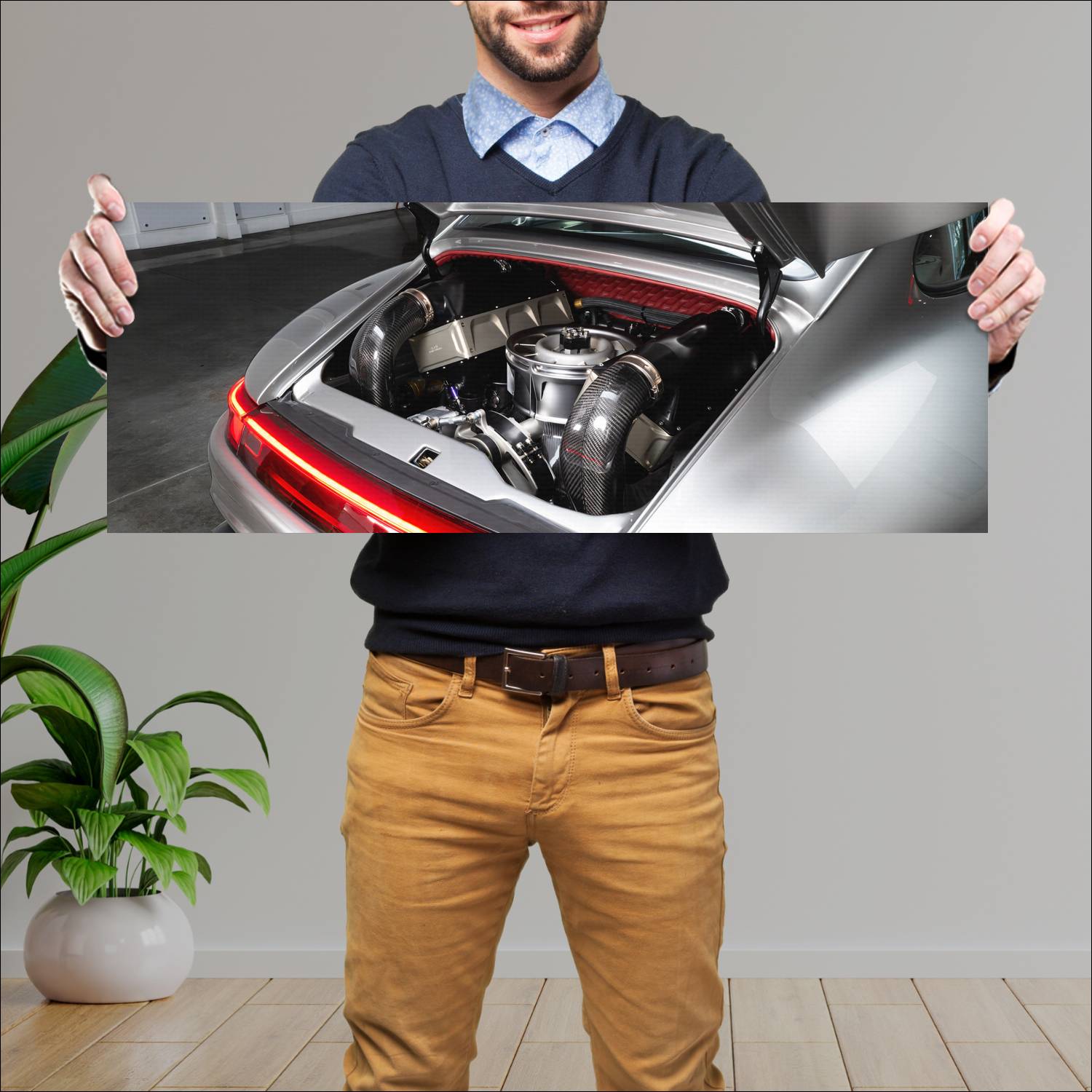 Cuadro grande 30x80cm 2025 Gunther Werks Project F 26 Gunther