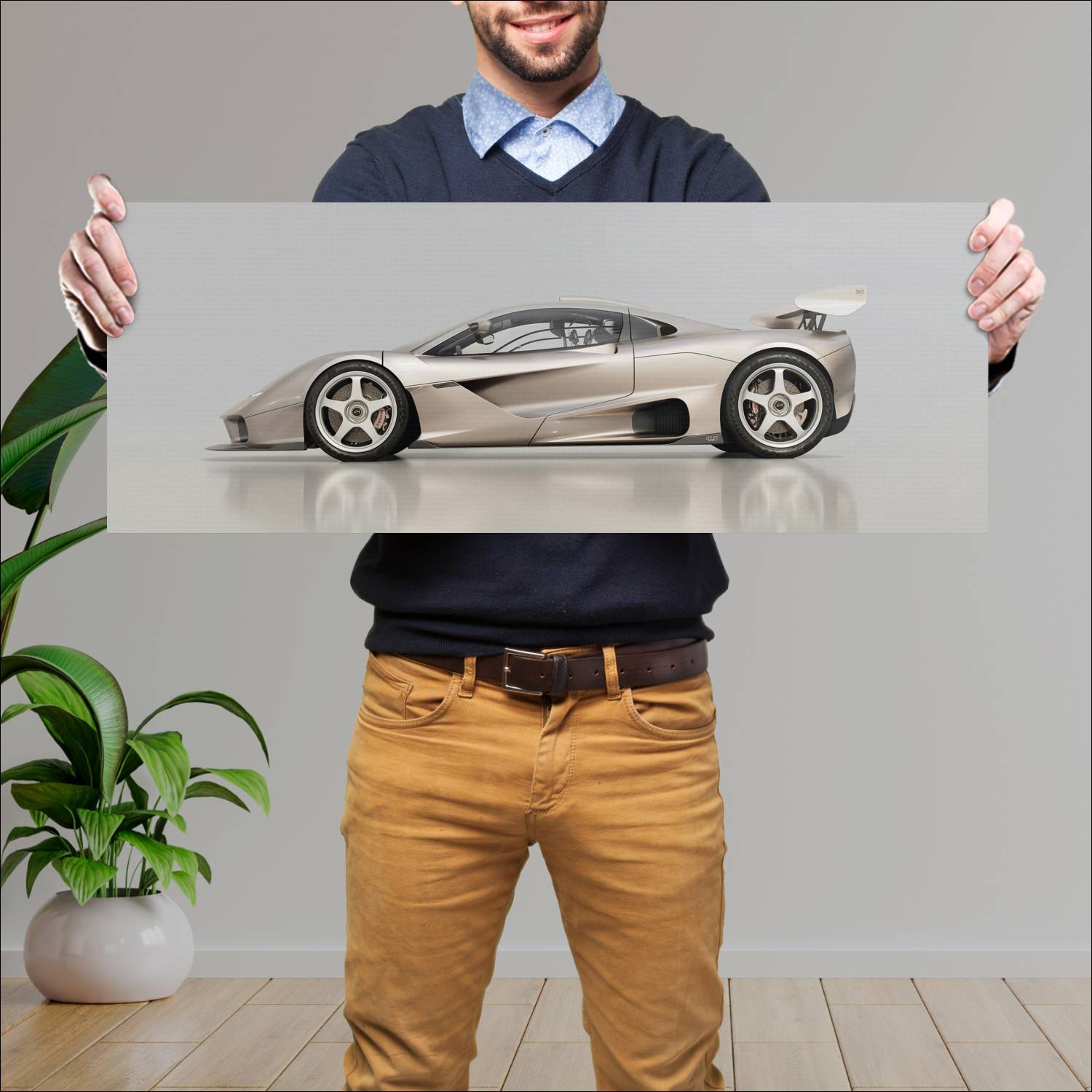 Cuadro grande 30x80cm 2026 GMSV S1 LM GMSV