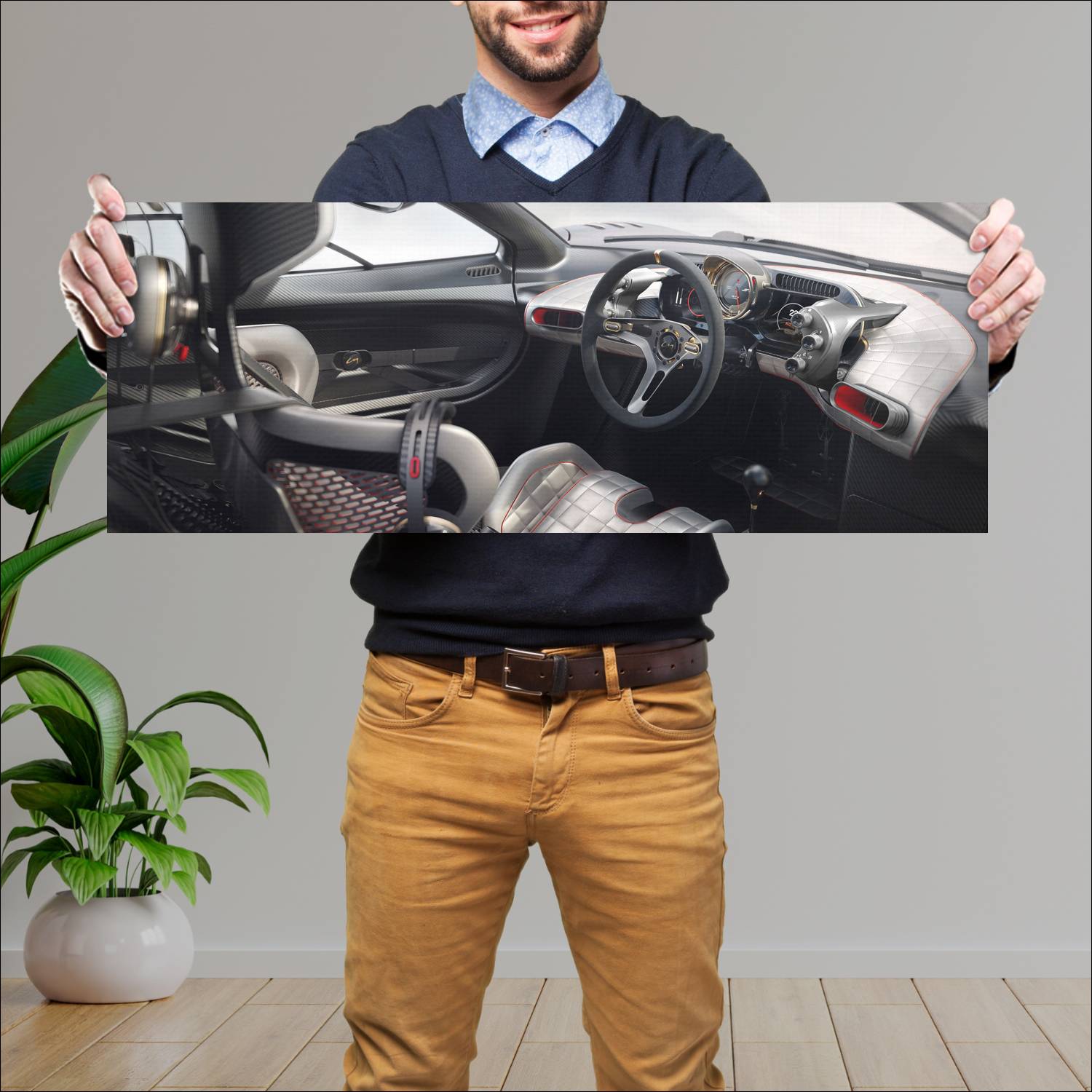 Cuadro grande 30x80cm 2026 GMSV S1 LM GMSV