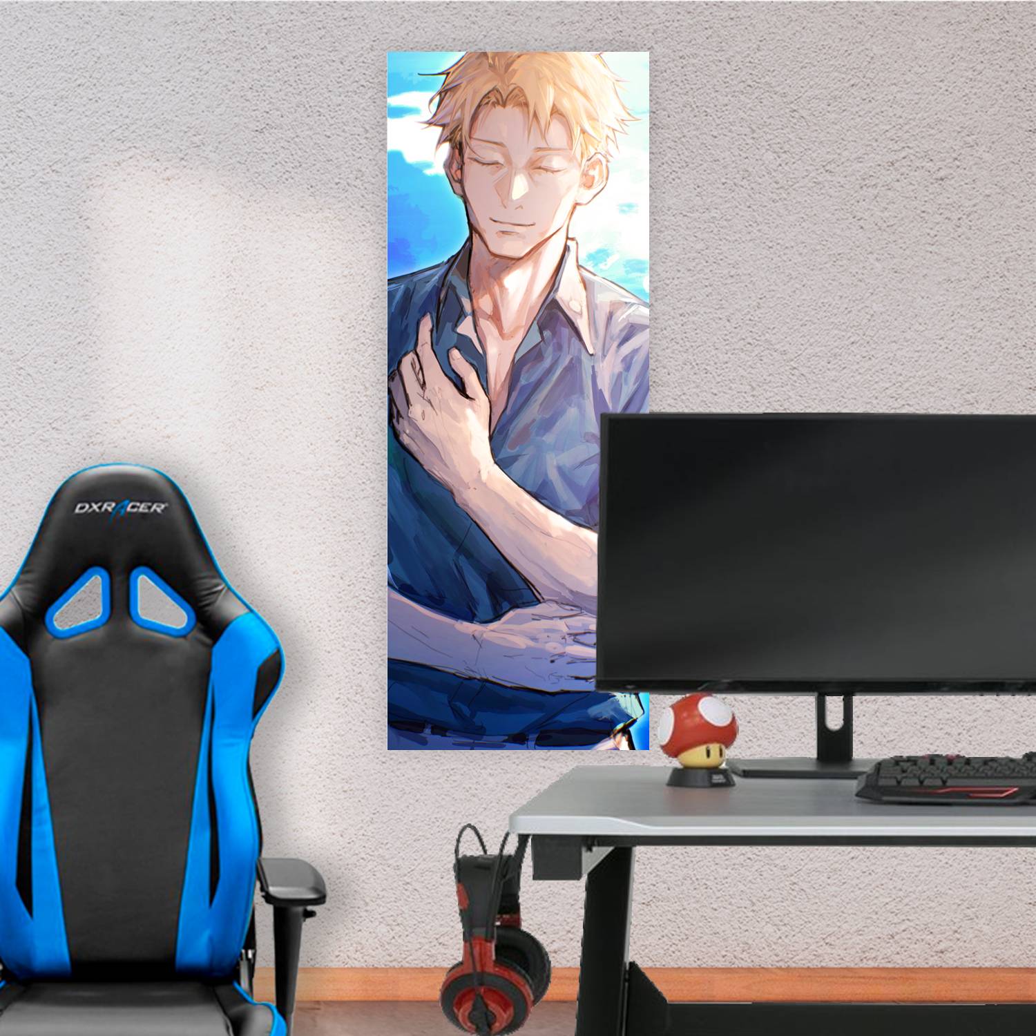 Cuadro grande 30x80cm Nanami Playa Jujutsu Kaisen