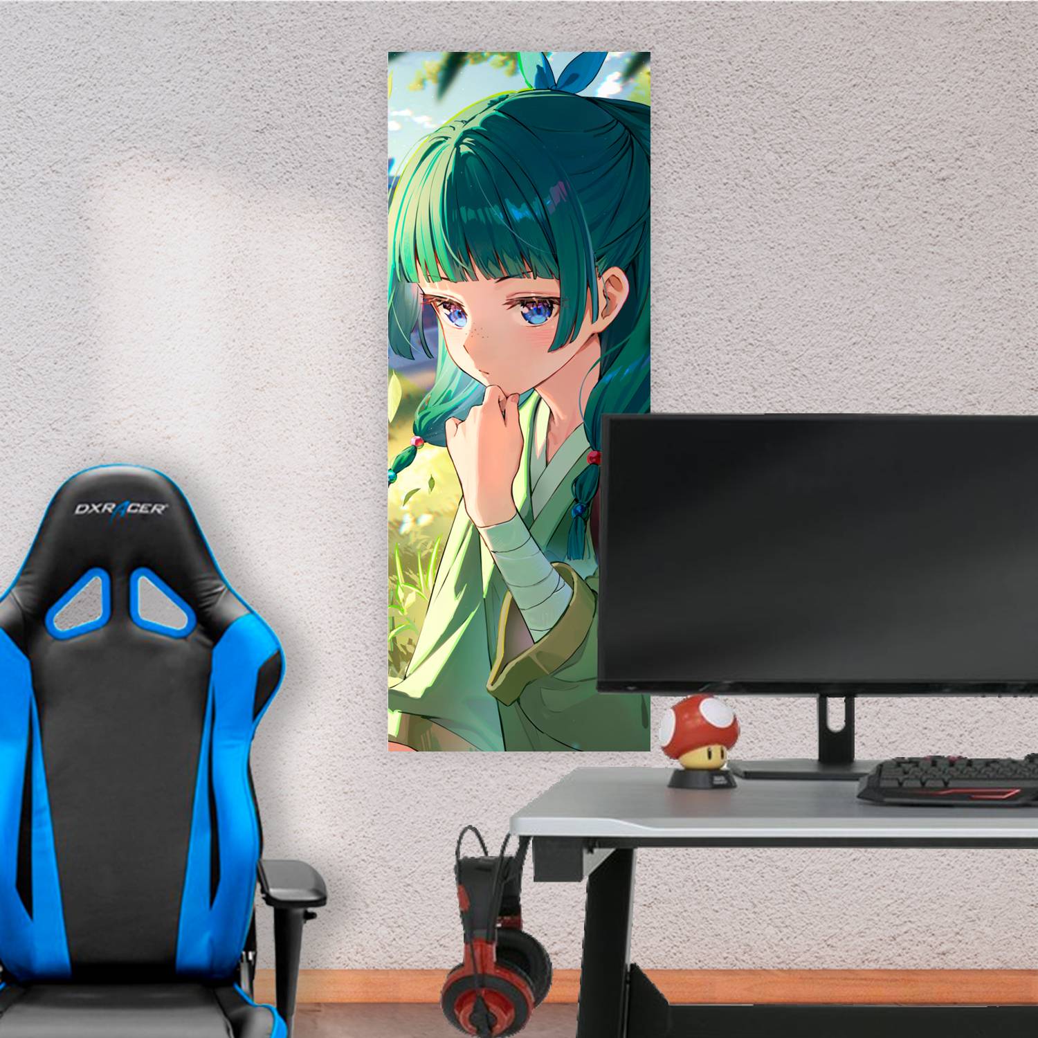 Cuadro grande 30x80cm Maomao Pensando Kusuriya no Hitorigoto