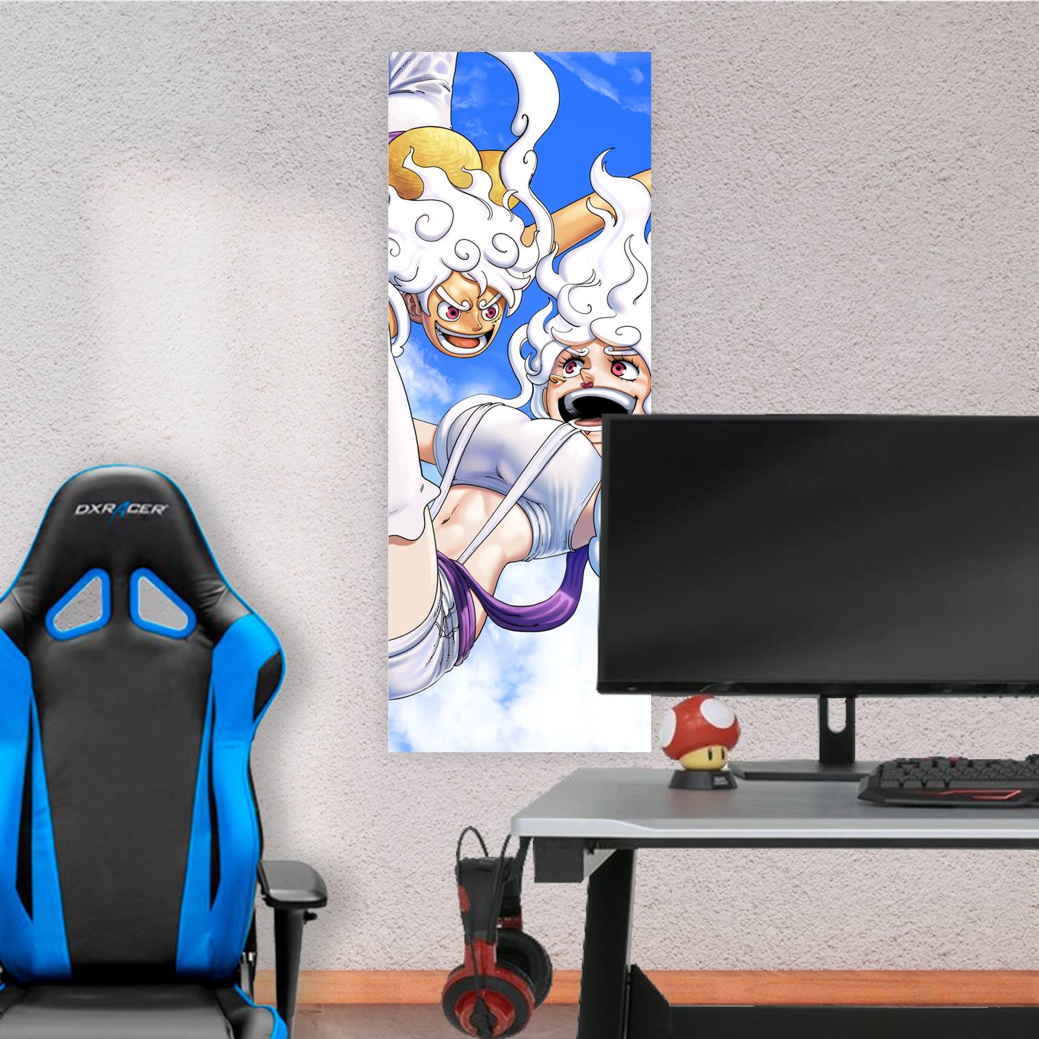 Cuadro grande 30x80cm Luffy y Bonney G5 One Piece