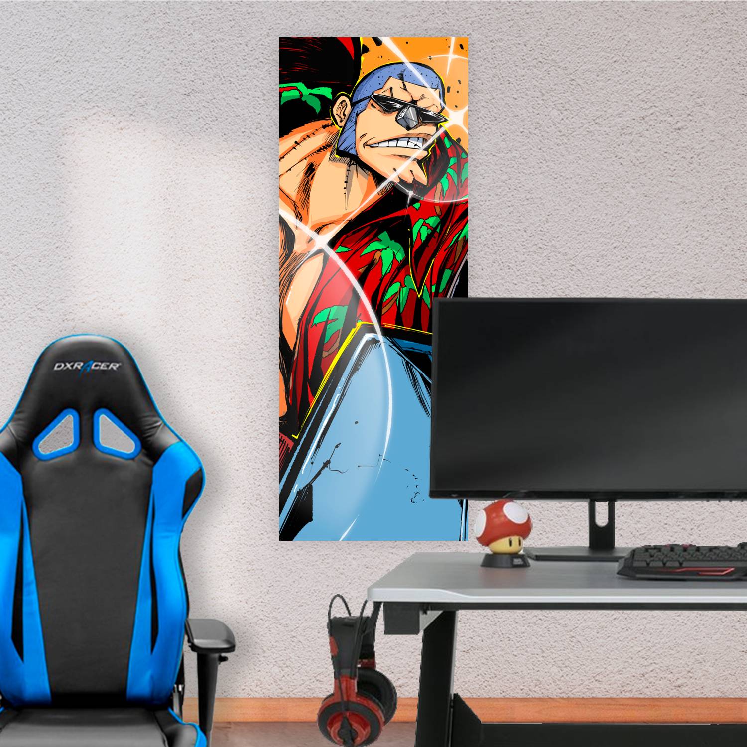 Cuadro grande 30x80cm Franky Super One Piece