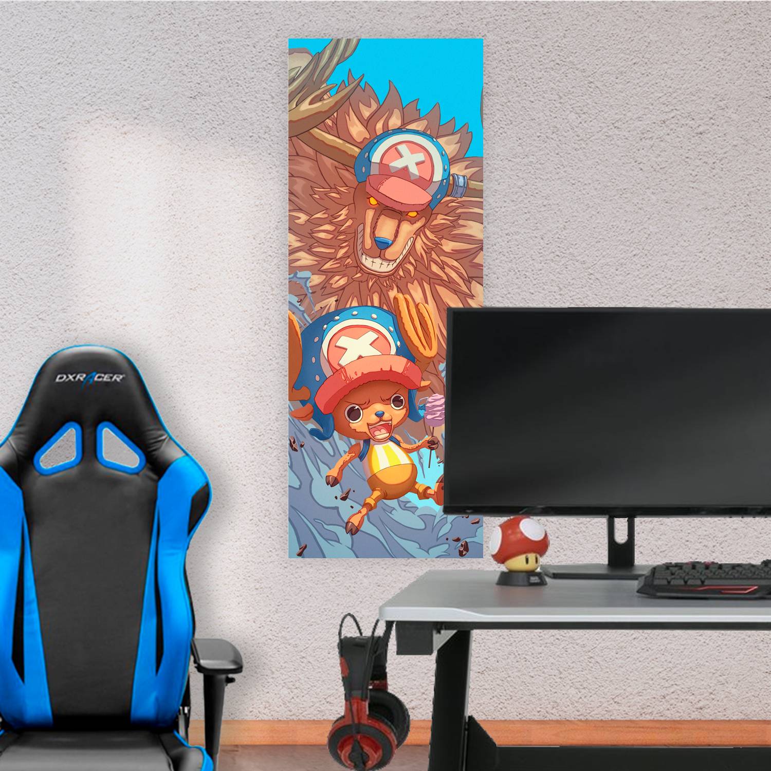 Cuadro grande 30x80cm Chopper Bestia One Piece