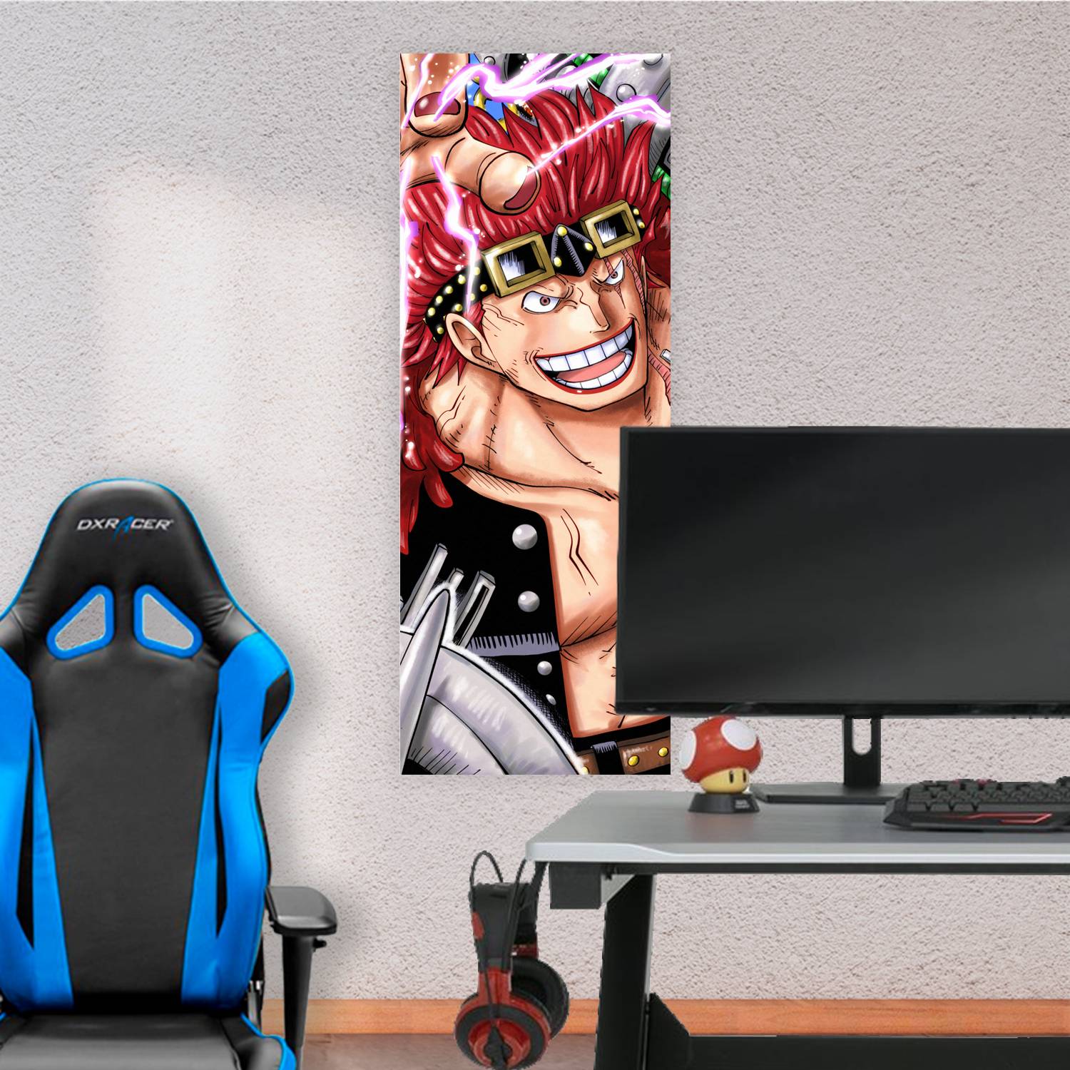 Cuadro grande 30x80cm Eustass Kid Tecnica One Piece
