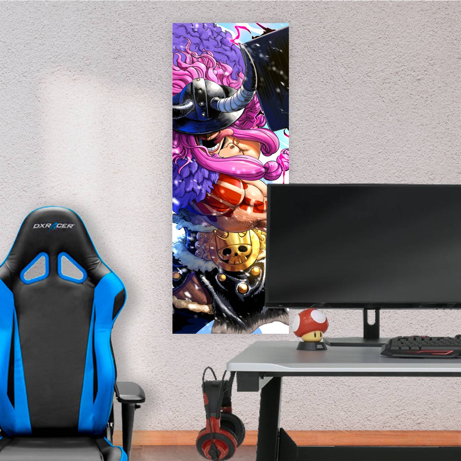 Cuadro grande 30x80cm Loki Gigante One Piece