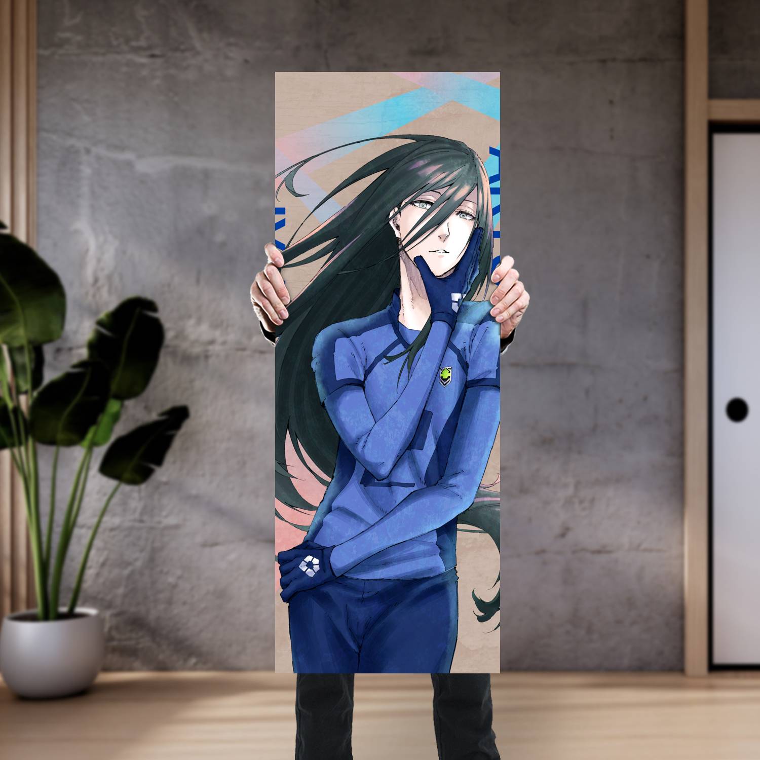 Cuadro grande 30x80cm Aryuu Jyuubei Blue Lock