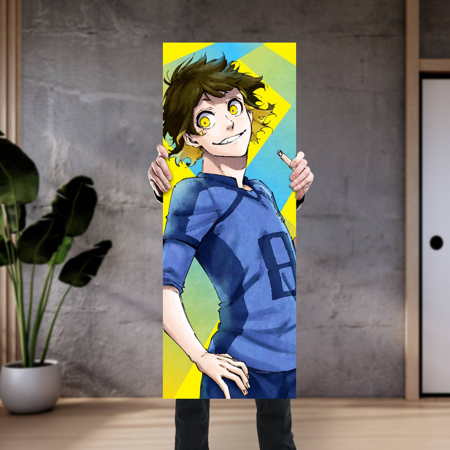 Cuadro grande 30x80cm Bachira BL 022 Blue Lock