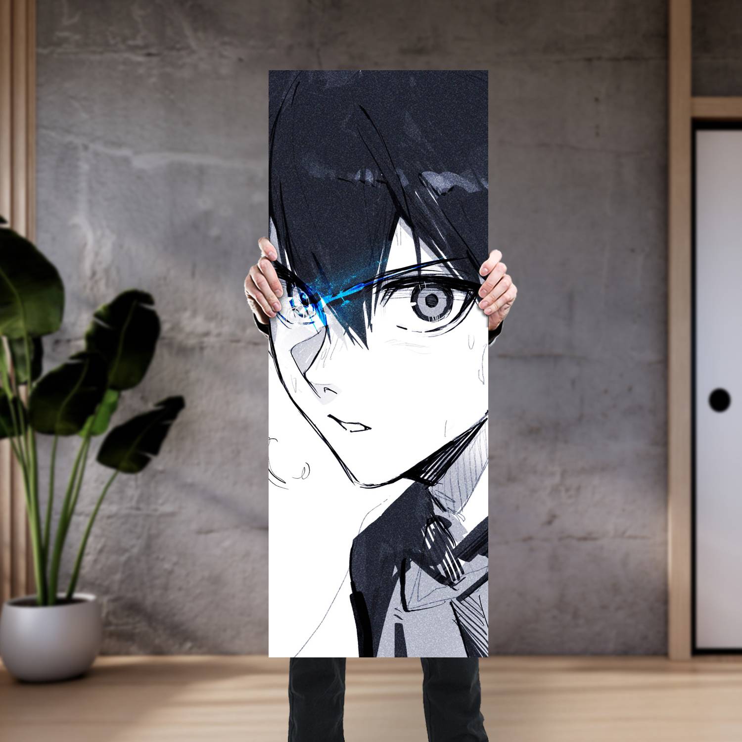 Cuadro grande 30x80cm Isagi BL 027 Blue Lock