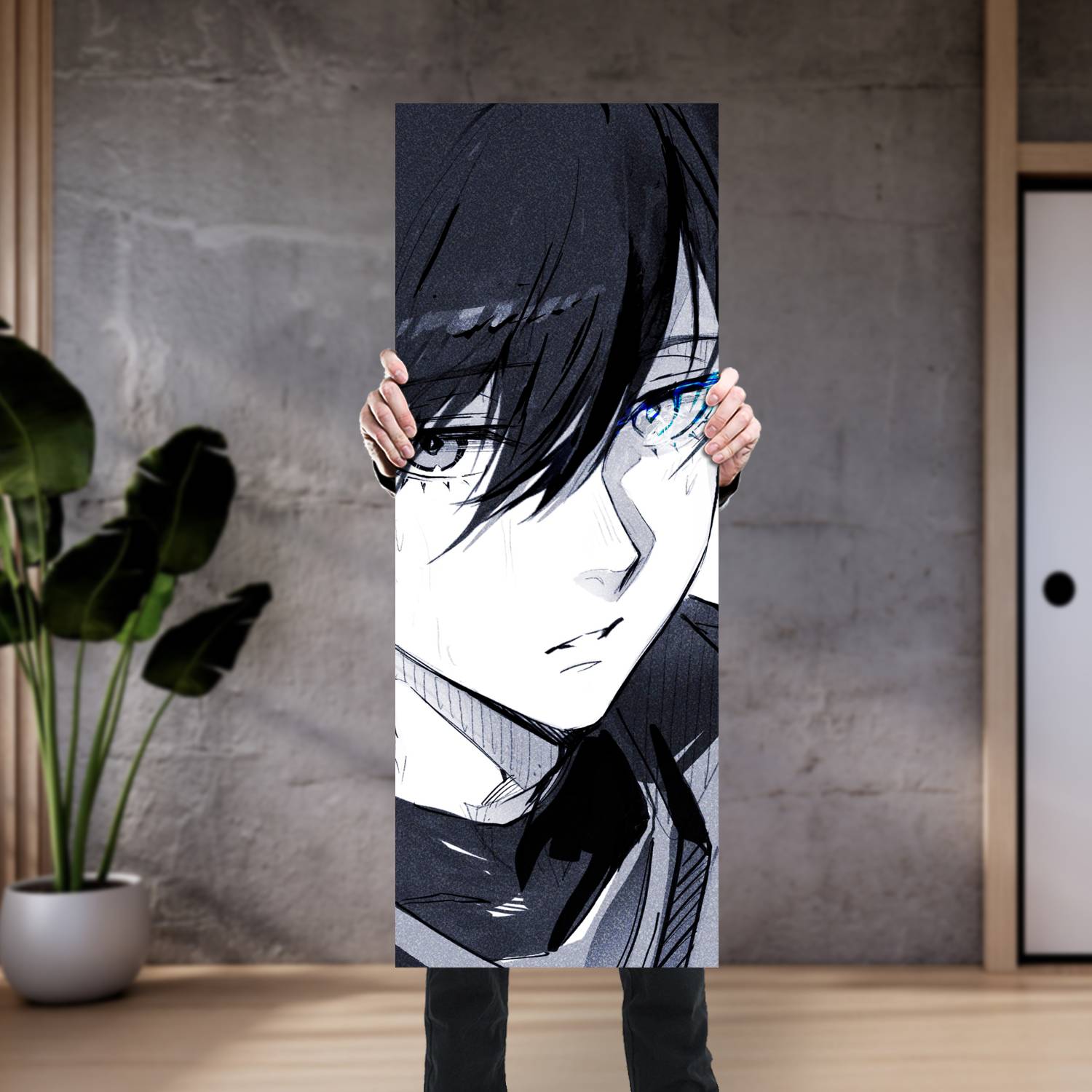 Cuadro grande 30x80cm Rin BL 029 Blue Lock