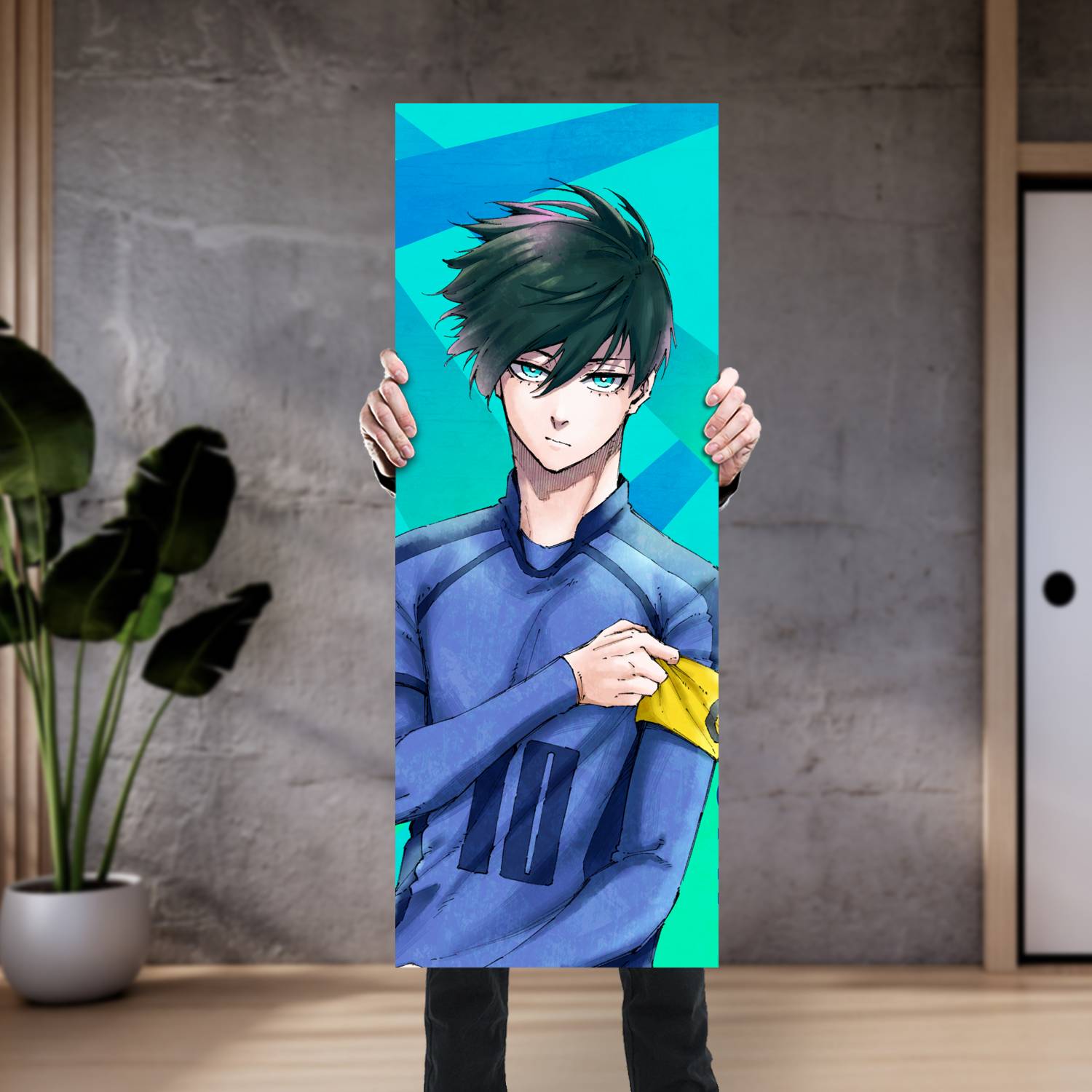 Cuadro grande 30x80cm Rin BL 030 Blue Lock