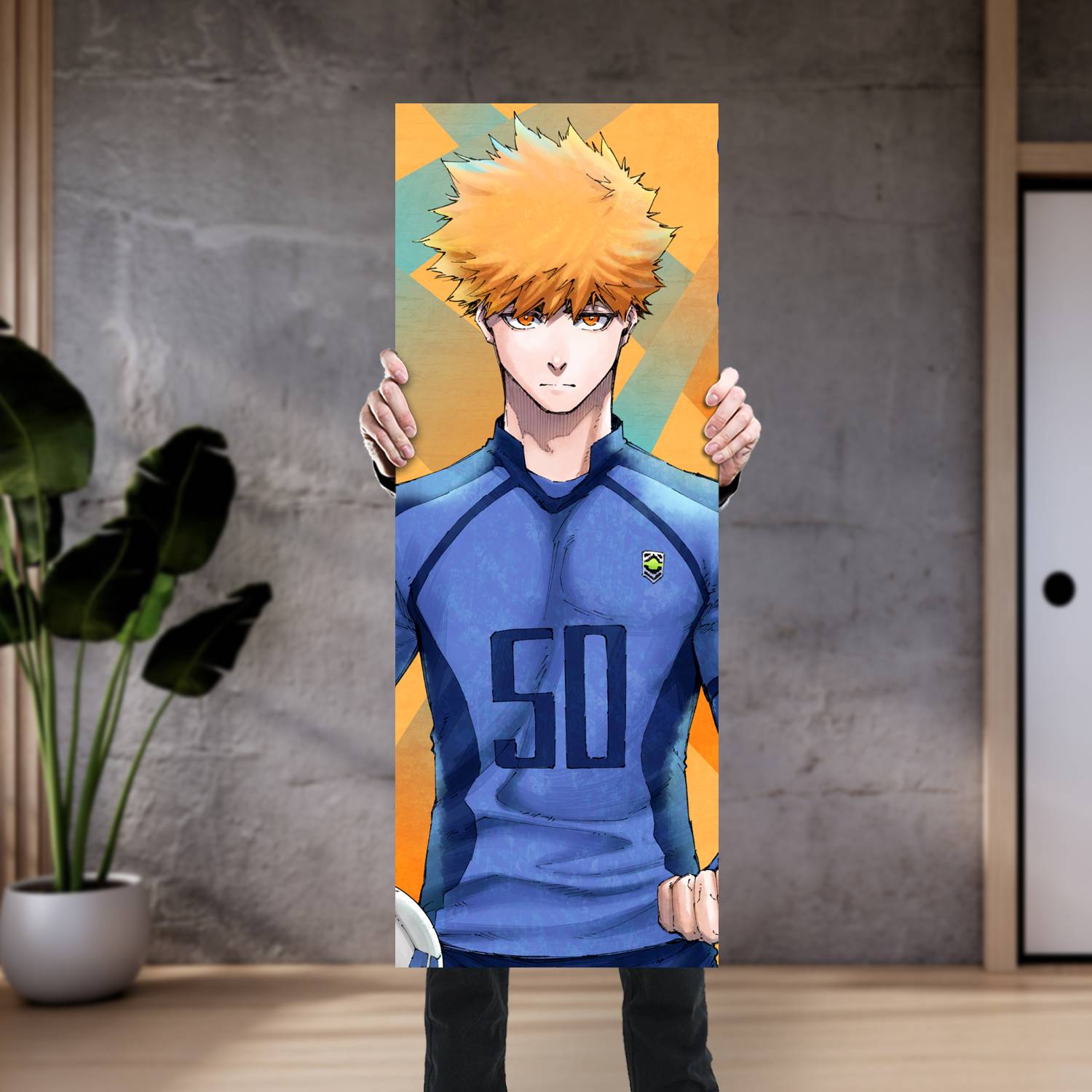 Cuadro grande 30x80cm Kunigami BL 035 Blue Lock