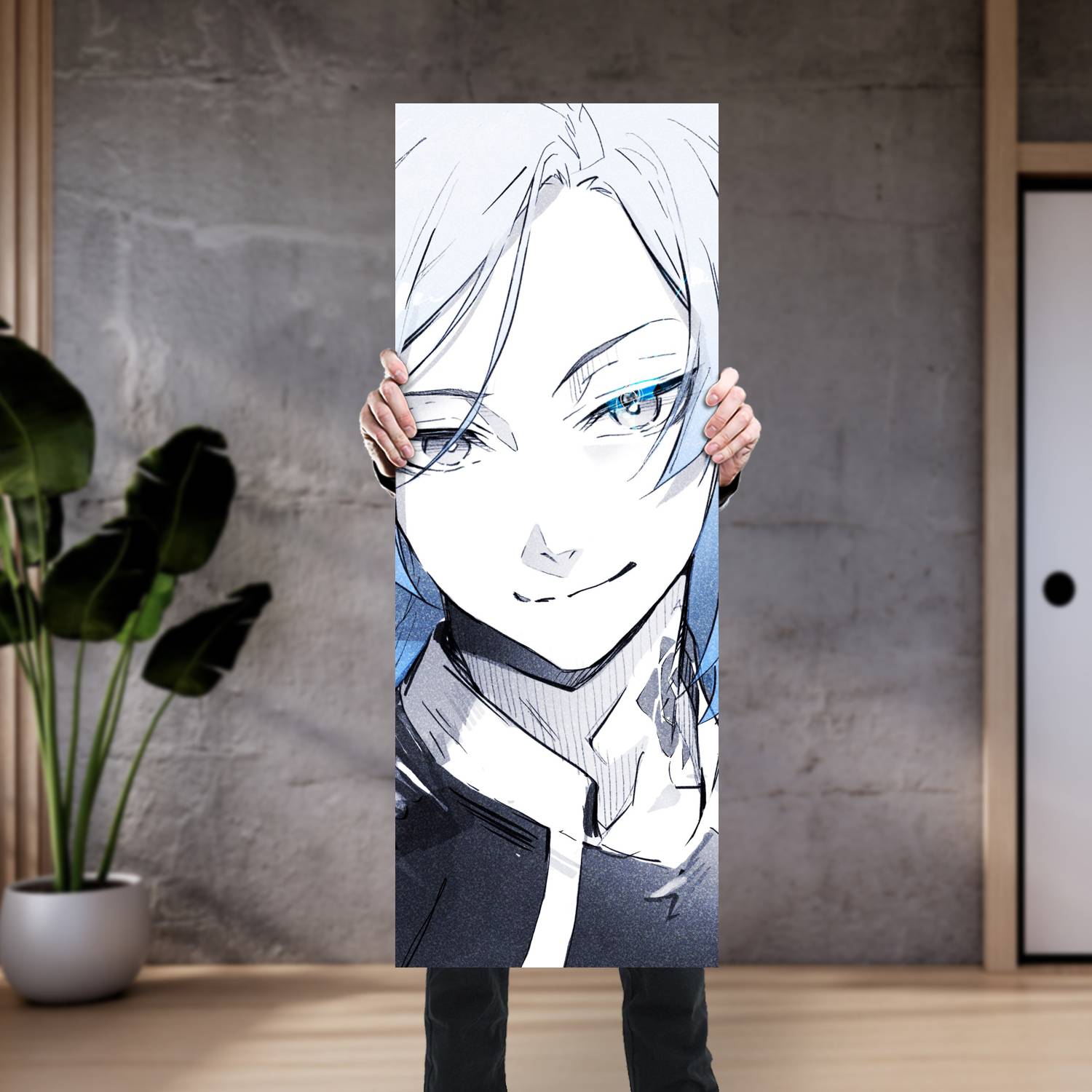 Cuadro grande 30x80cm Kaiser BL 036 Blue Lock