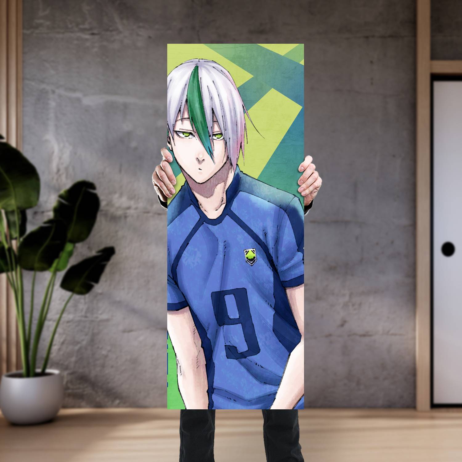 Cuadro grande 30x80cm Otoya Eita Blue Lock