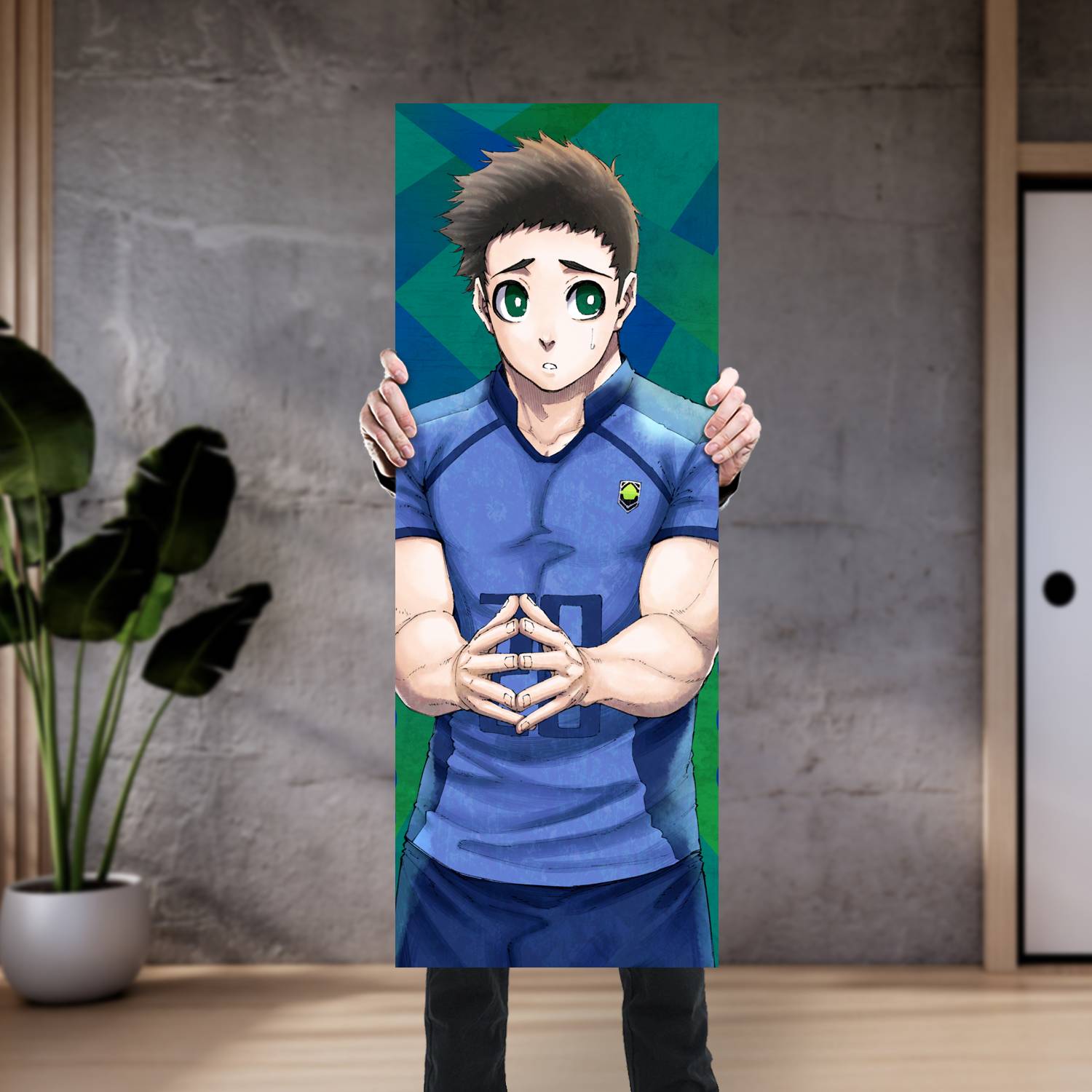 Cuadro grande 30x80cm Tokimitsu Aoshi Blue Lock