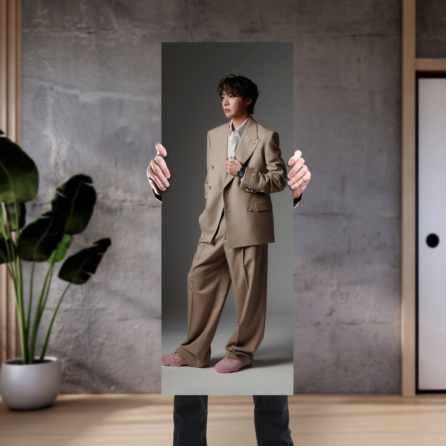 Cuadro grande 30x80cm J Hope BT 023 BTS