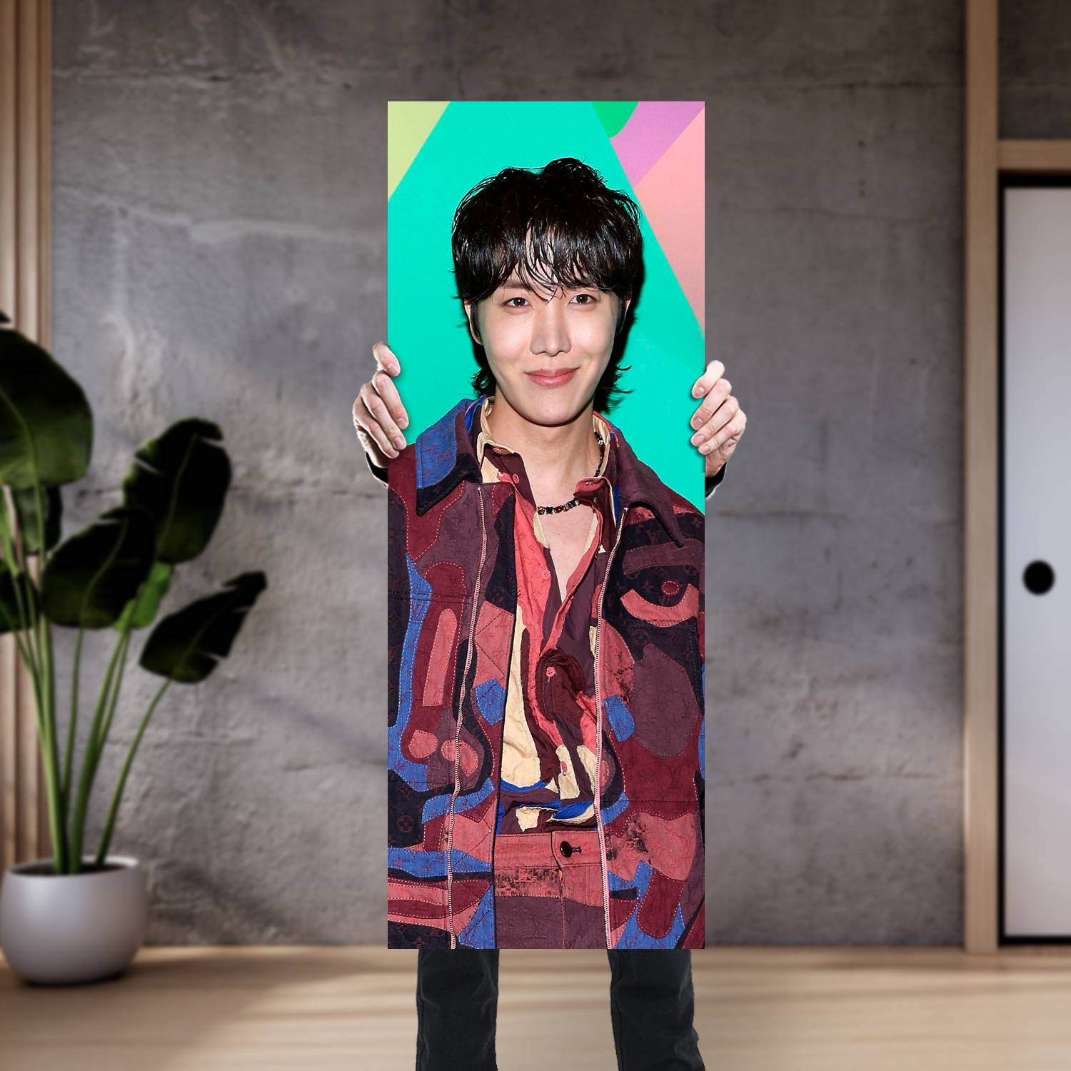 Cuadro grande 30x80cm J Hope BT 024 BTS