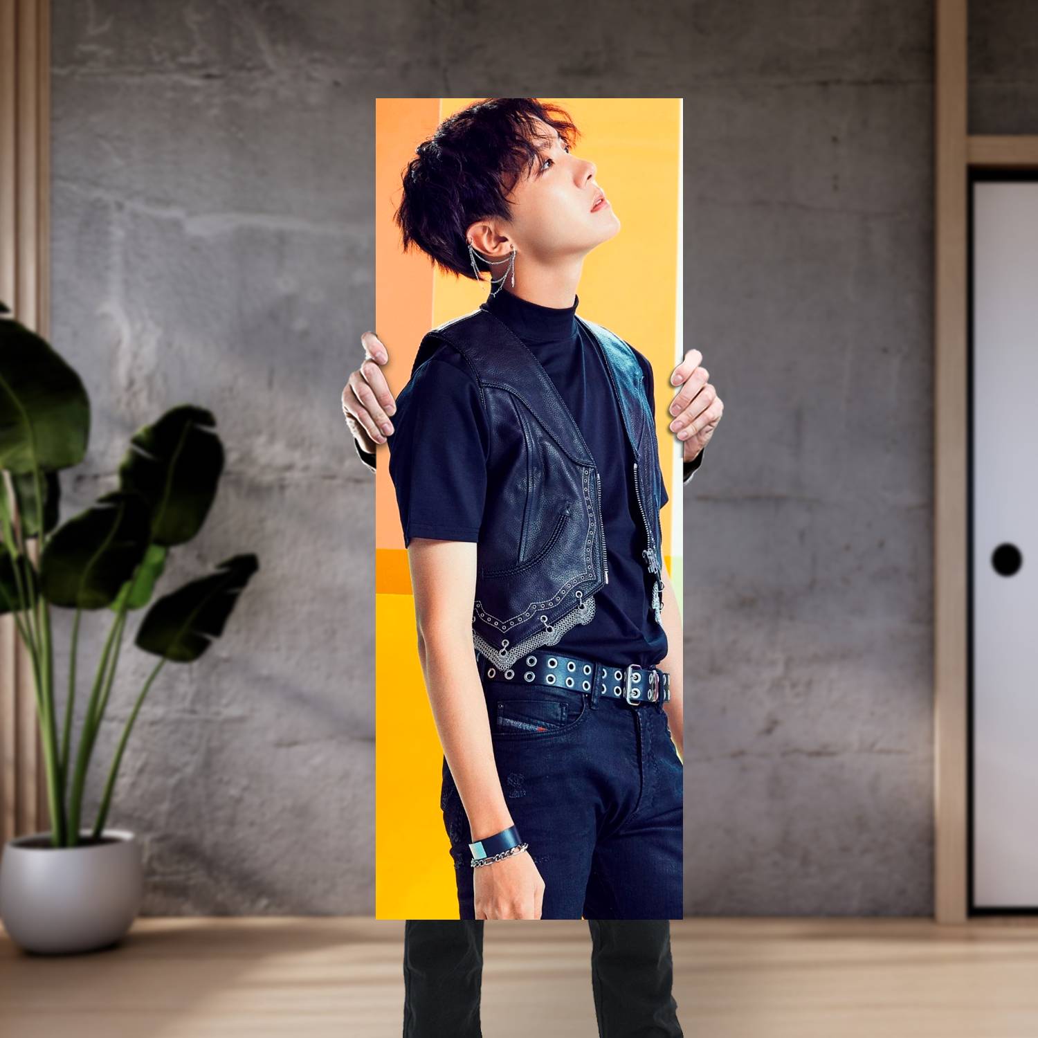 Cuadro grande 30x80cm J Hope BT 025 BTS