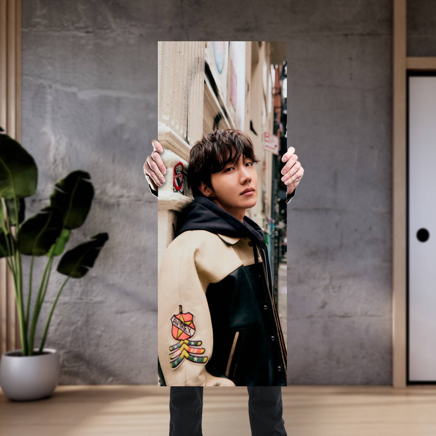 Cuadro grande 30x80cm J Hope BT 029 BTS