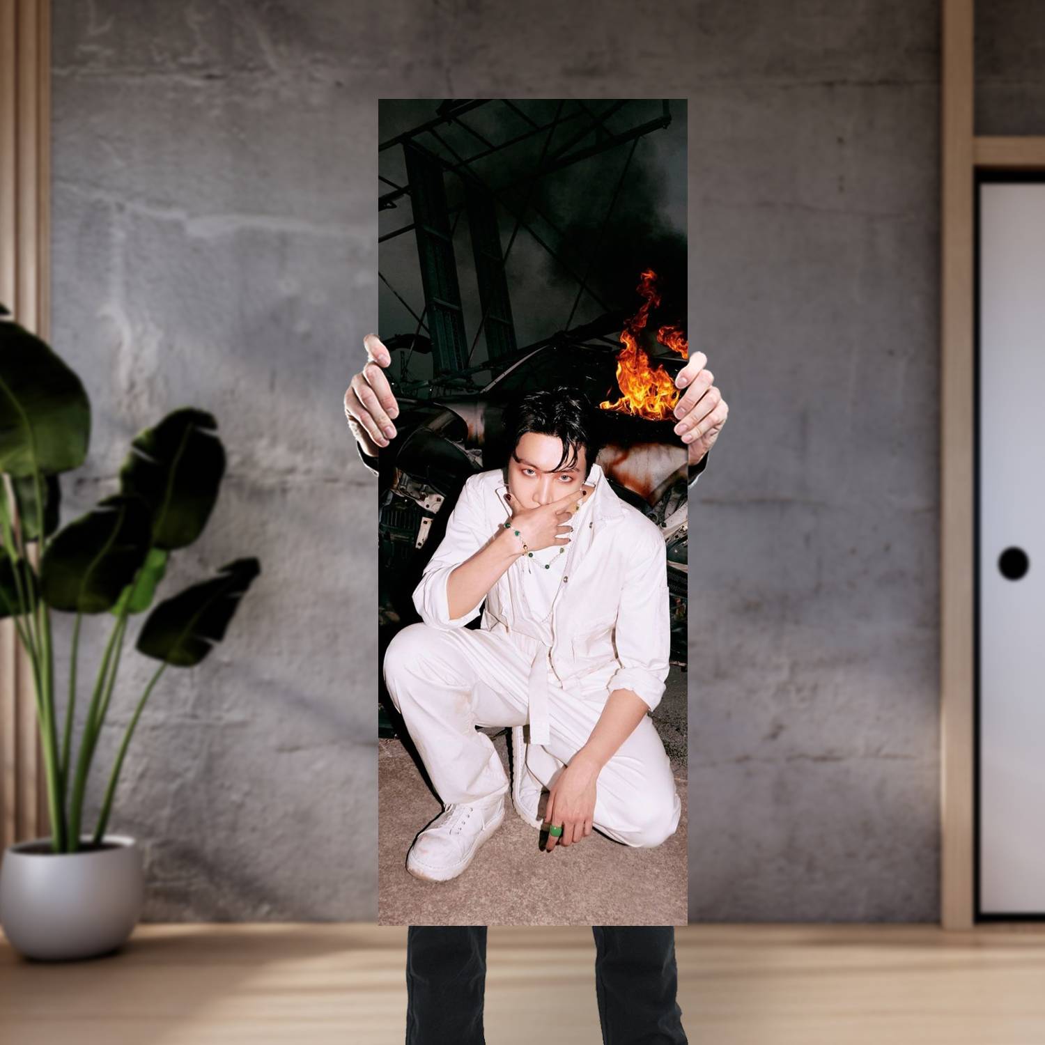 Cuadro grande 30x80cm J Hope BT 031 BTS
