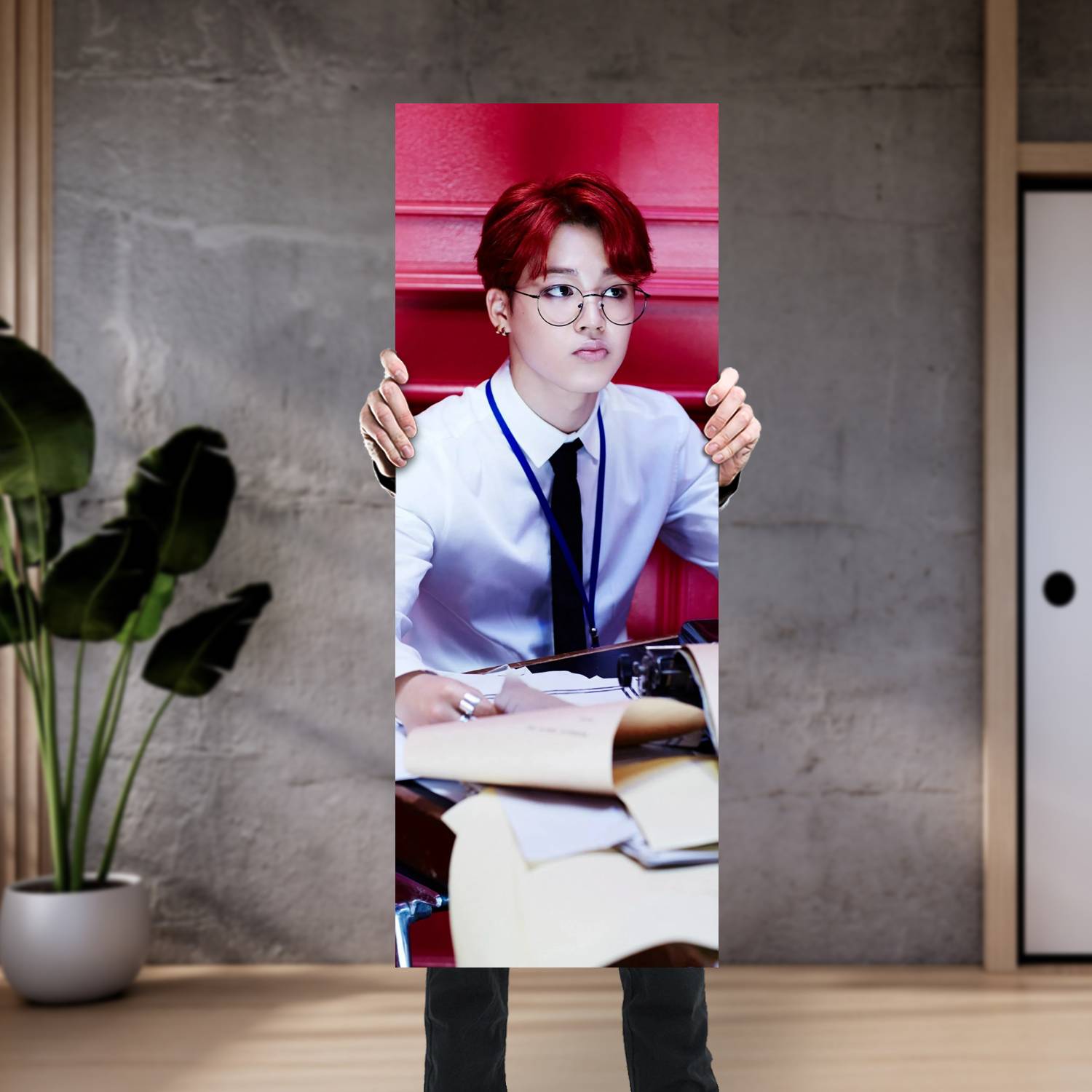 Cuadro grande 30x80cm Jimin BT 034 BTS