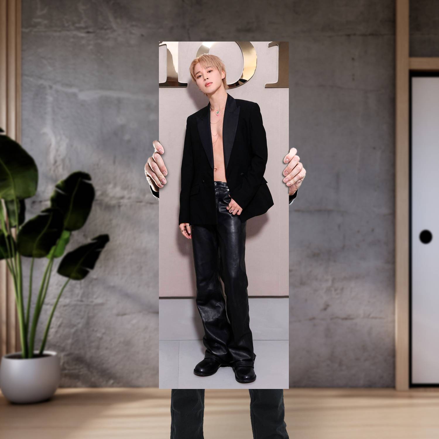 Cuadro grande 30x80cm Jimin BT 037 BTS