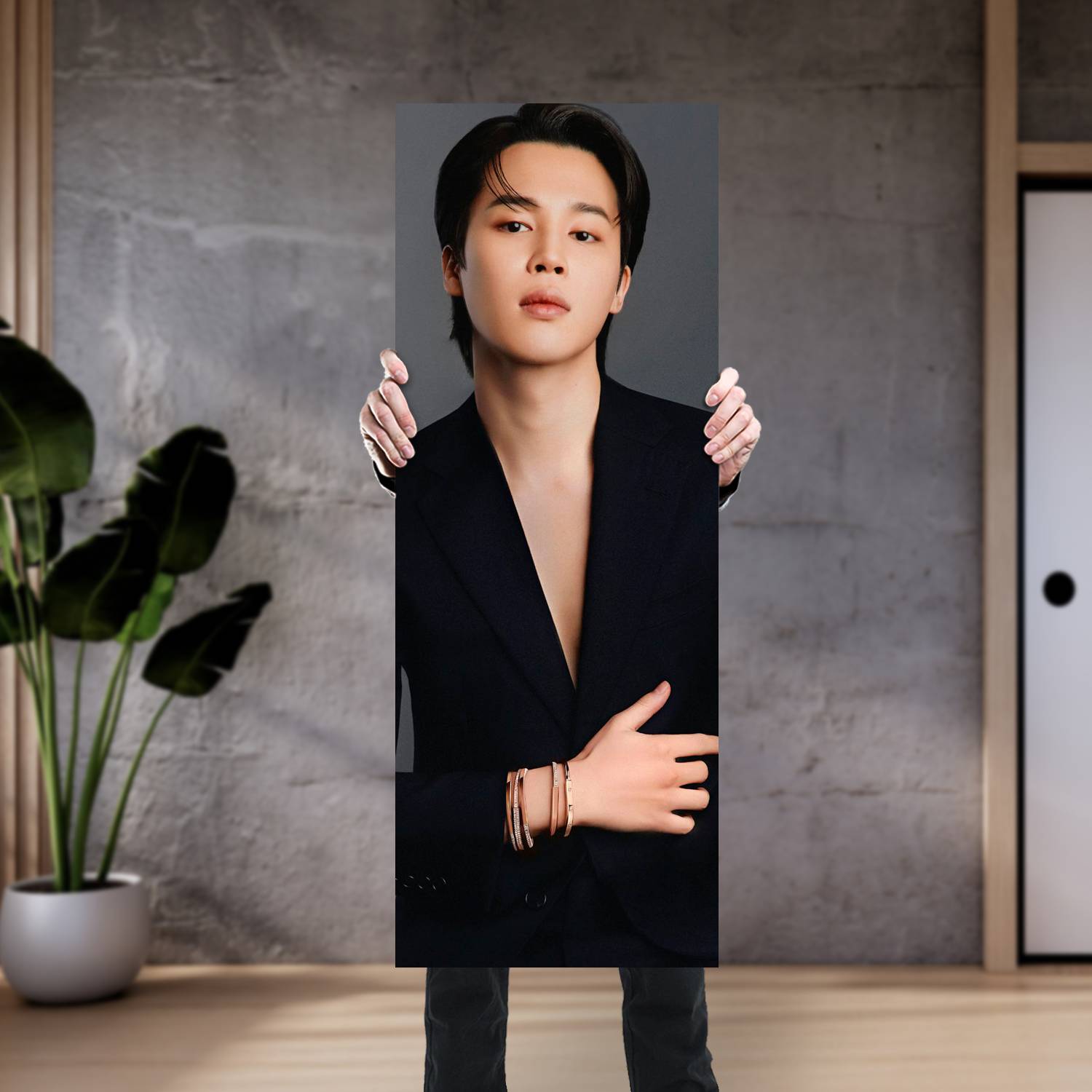 Cuadro grande 30x80cm Jimin BT 040 BTS