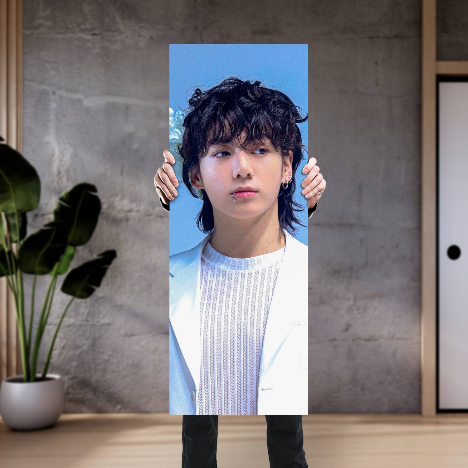 Cuadro grande 30x80cm Jung Kook BT 042 BTS