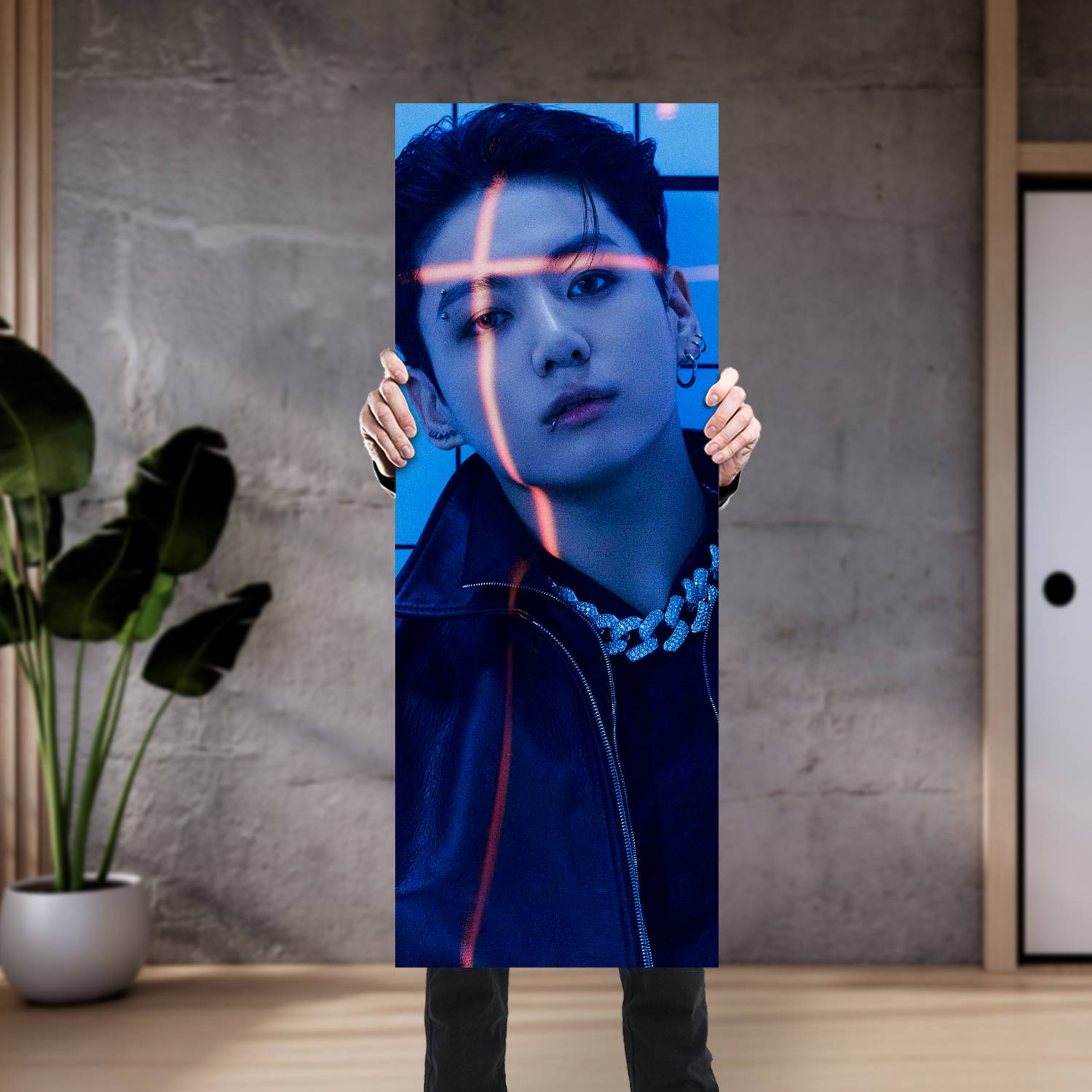 Cuadro grande 30x80cm Jung Kook BT 043 BTS