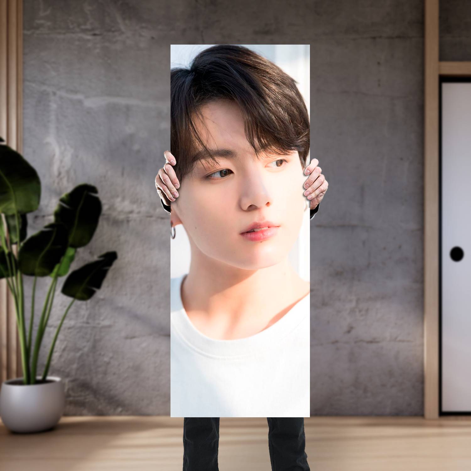 Cuadro grande 30x80cm Jung Kook BT 044 BTS