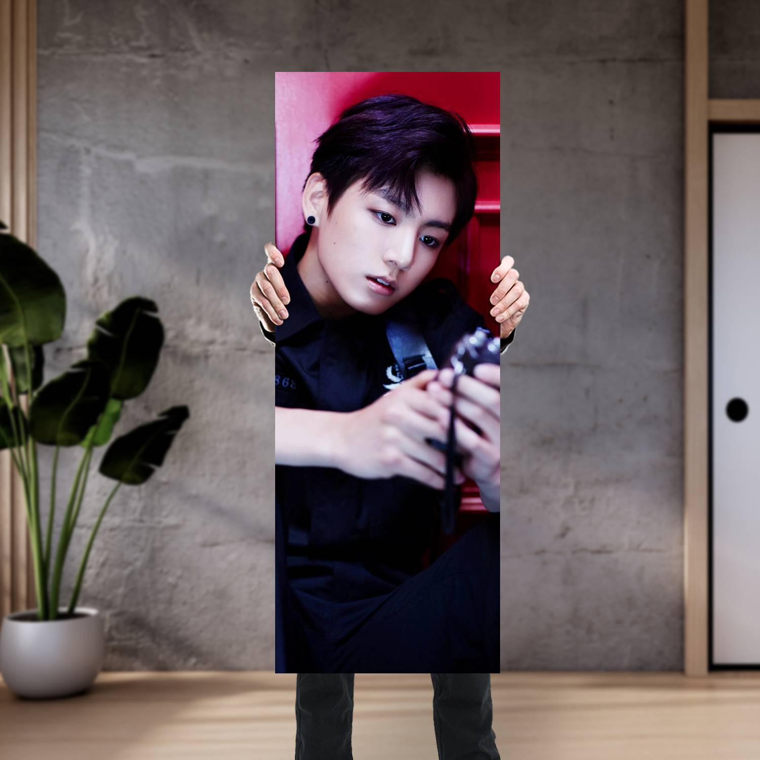Cuadro grande 30x80cm Jung Kook BT 045 BTS