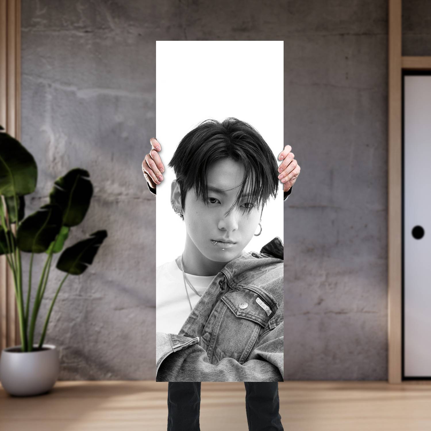Cuadro grande 30x80cm Jung Kook BT 047 BTS