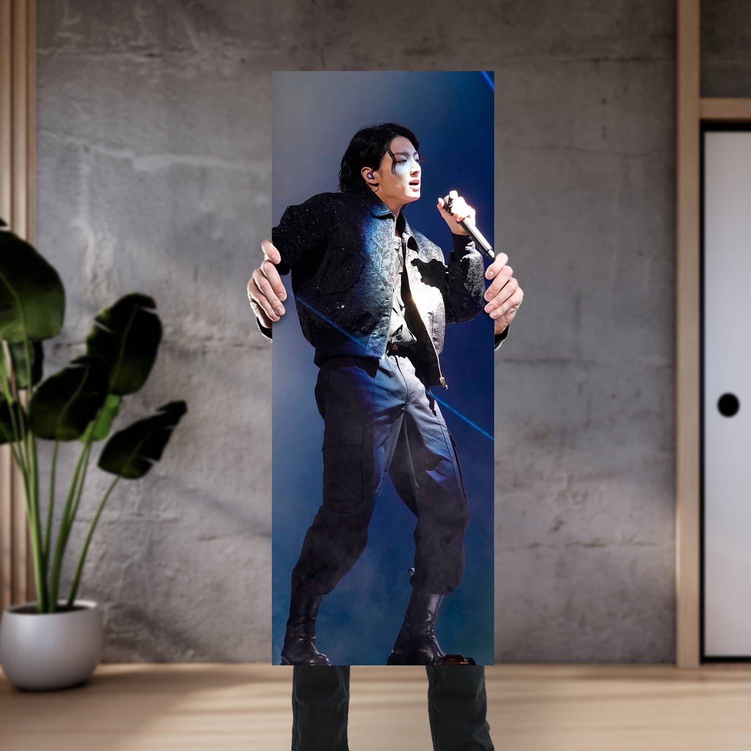 Cuadro grande 30x80cm Jung Kook BT 049 BTS