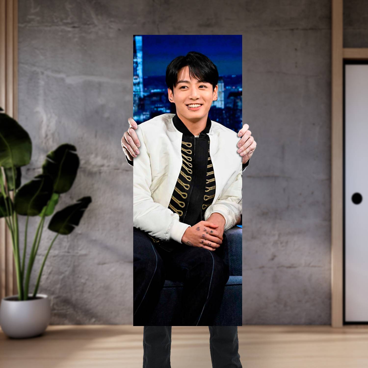 Cuadro grande 30x80cm Jung Kook BT 050 BTS