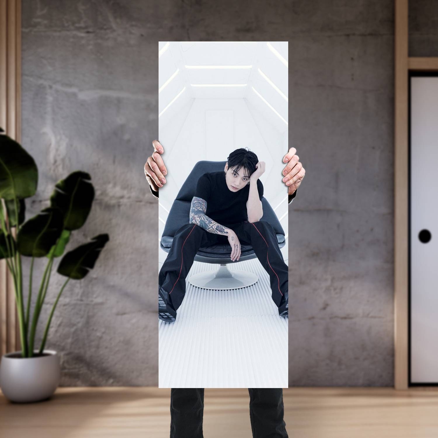 Cuadro grande 30x80cm Jung Kook BT 051 BTS