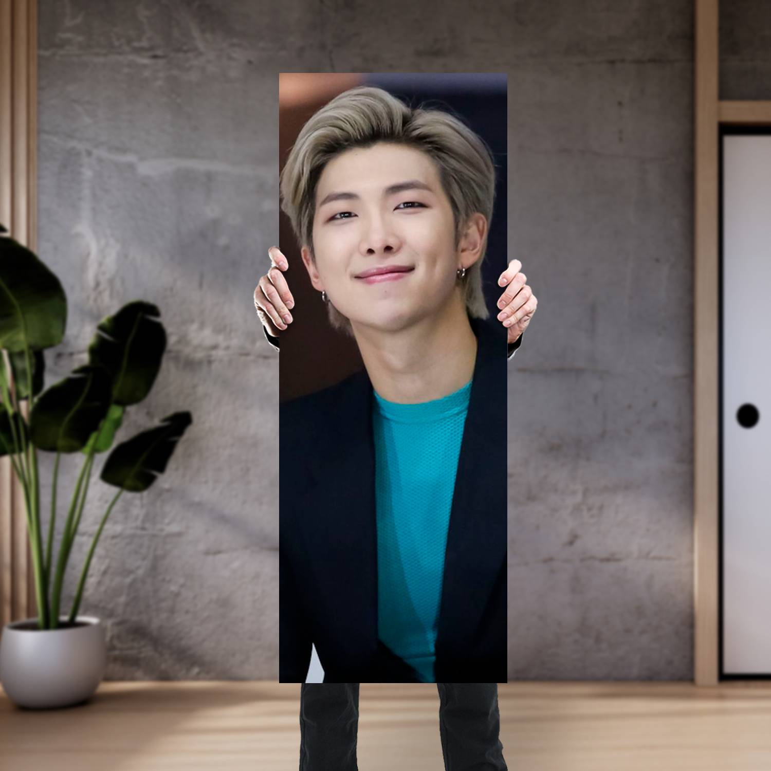 Cuadro grande 30x80cm Kim Namjoon RM BT 054 BTS