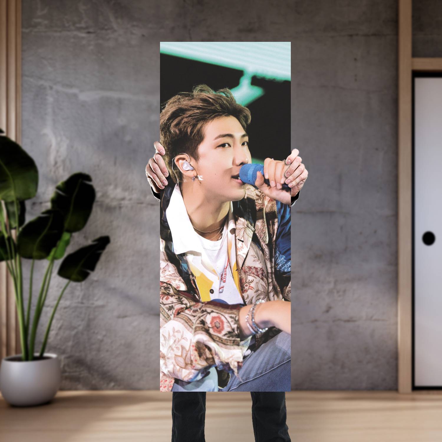Cuadro grande 30x80cm Kim Namjoon RM BT 058 BTS