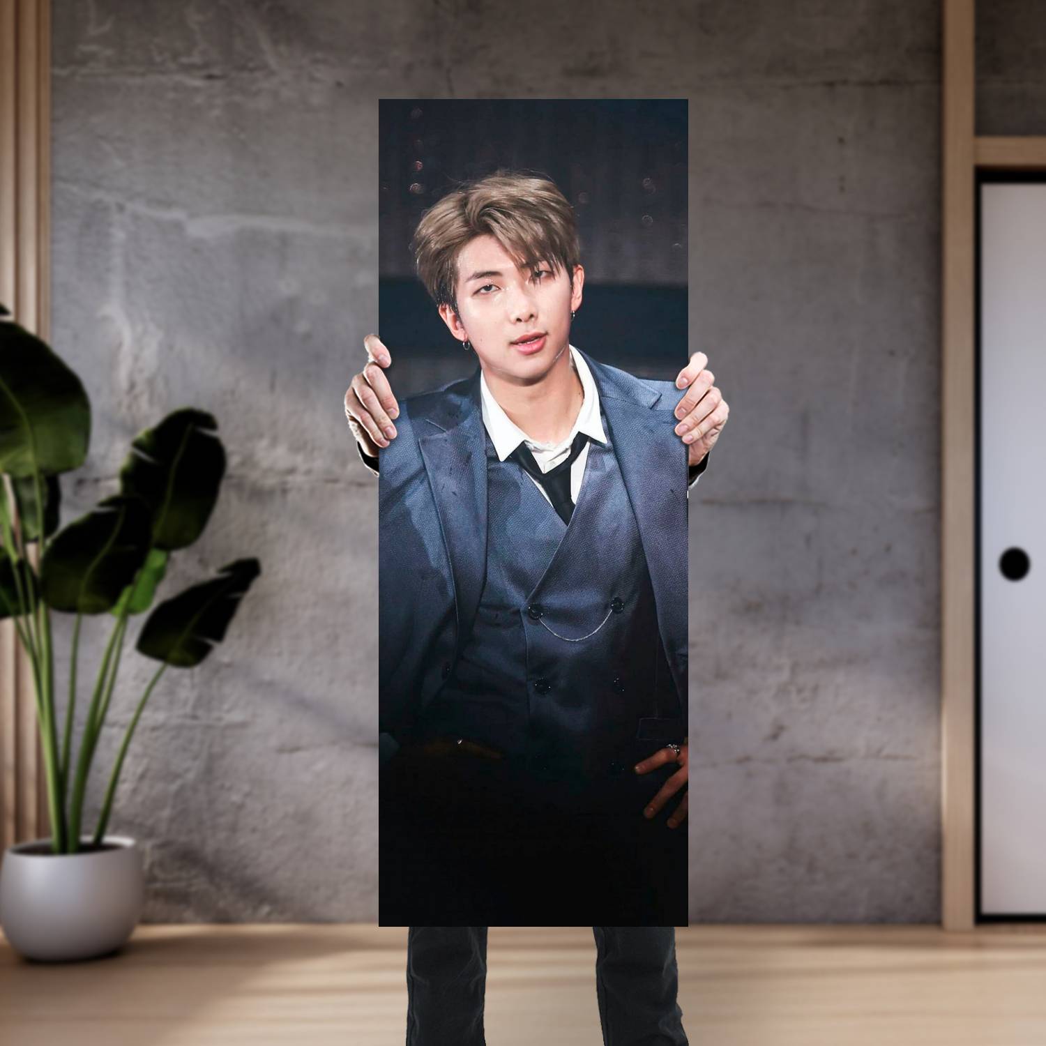 Cuadro grande 30x80cm Kim Namjoon RM BT 059 BTS