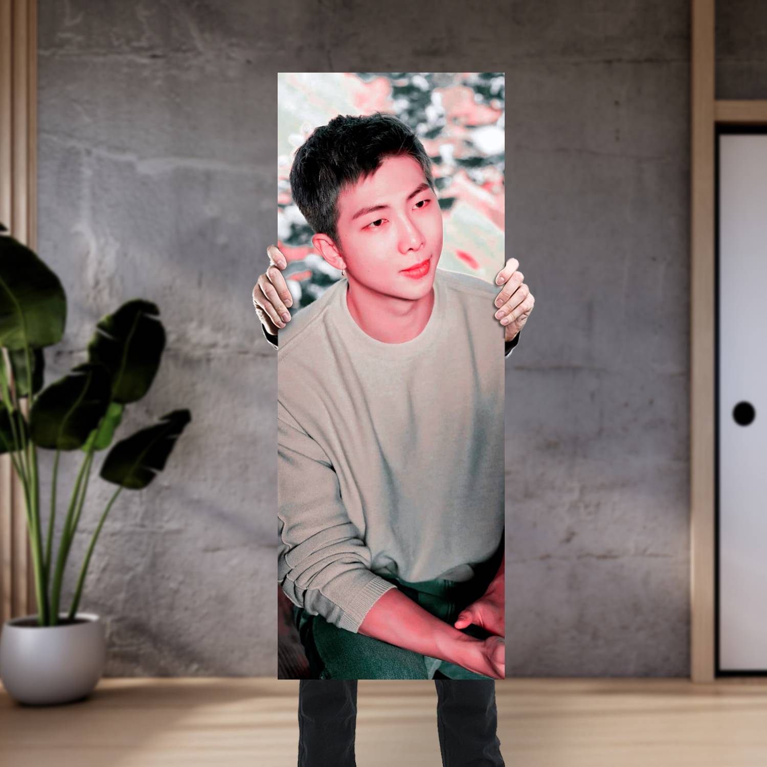 Cuadro grande 30x80cm Kim Namjoon RM BT 061 BTS
