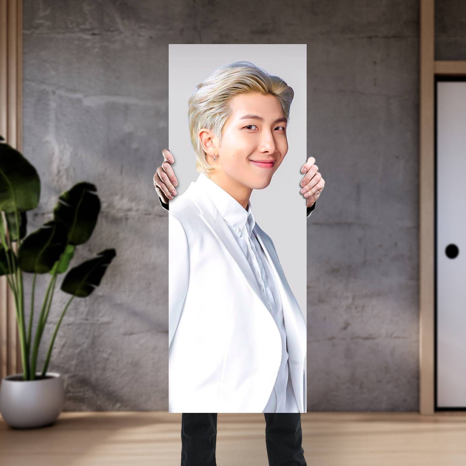 Cuadro grande 30x80cm Kim Namjoon RM BT 062 BTS