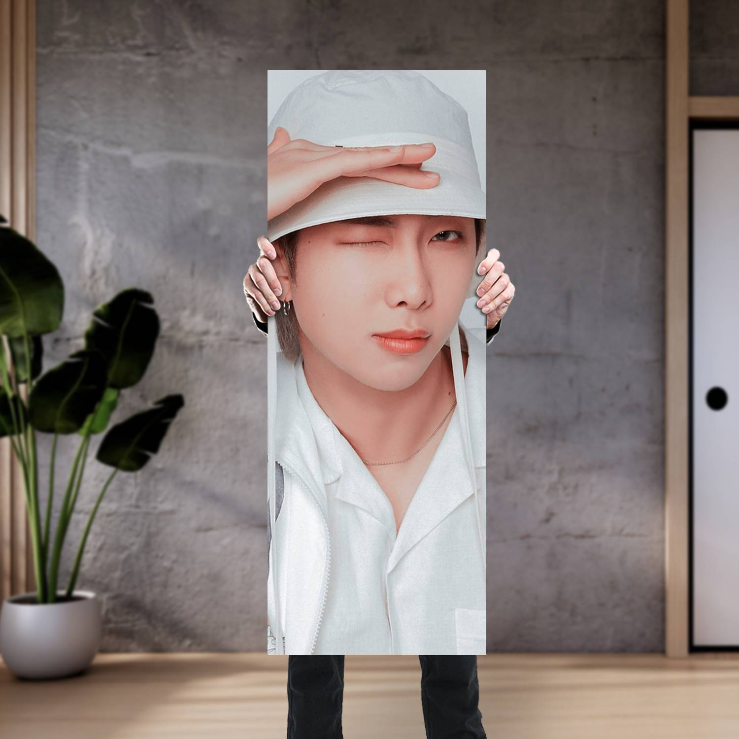 Cuadro grande 30x80cm Kim Namjoon RM BT 064 BTS