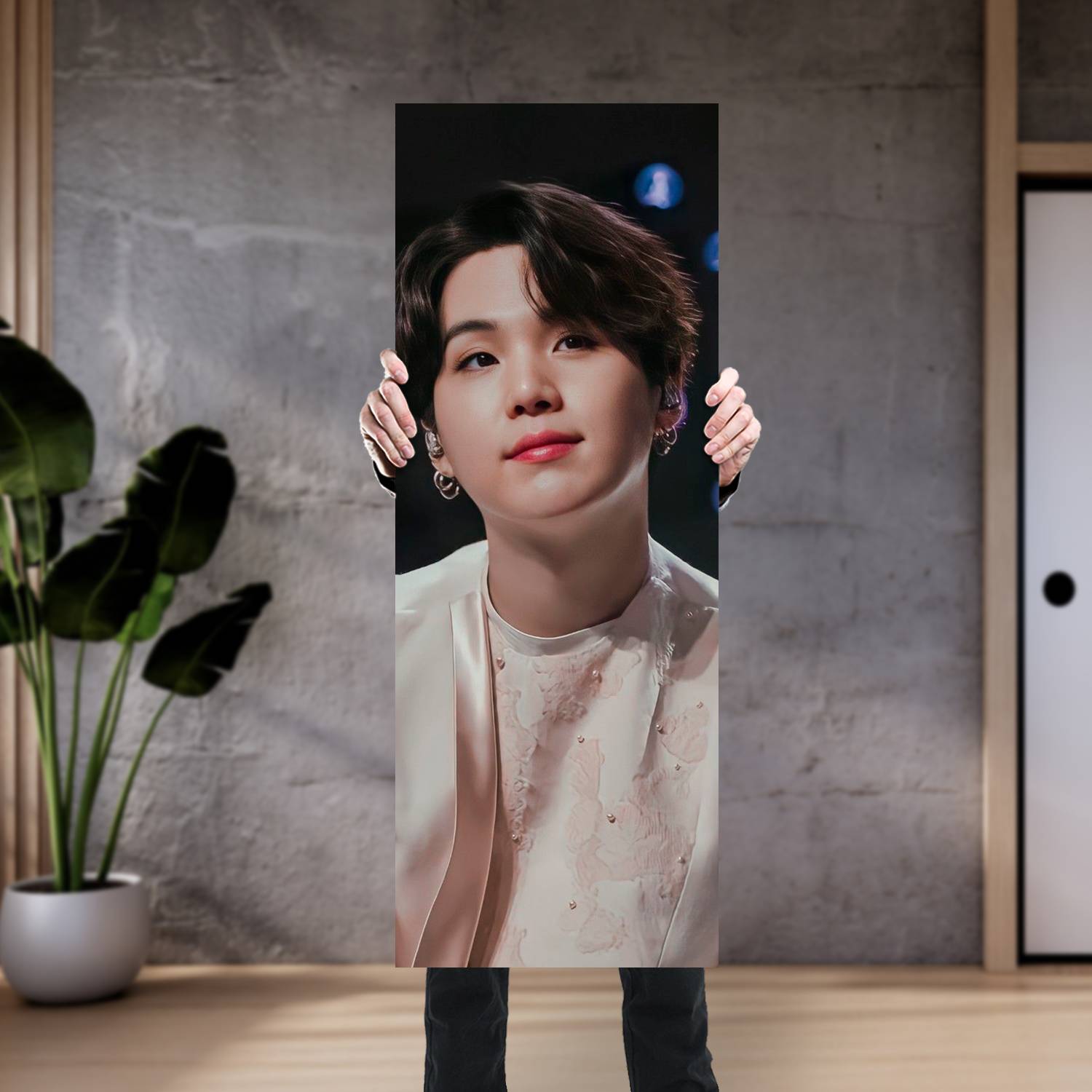 Cuadro grande 30x80cm Suga BT 092 BTS