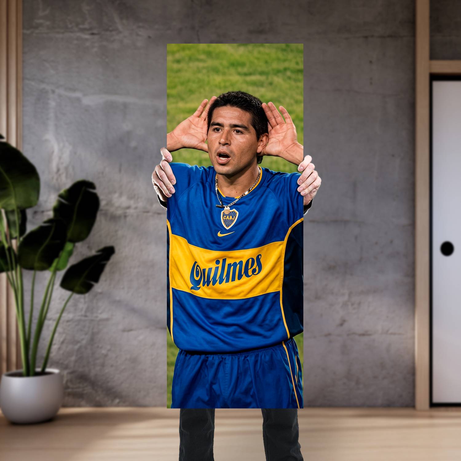 Cuadro grande 30x80cm Riquelme Topo Deporte