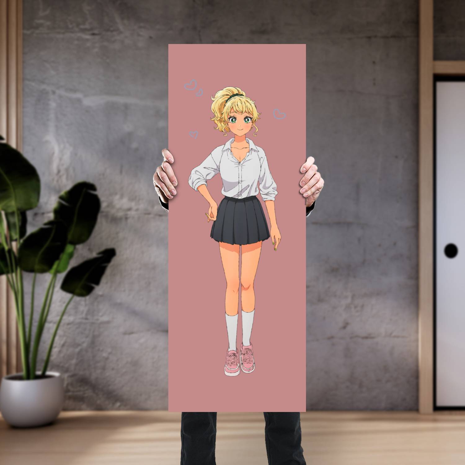 Cuadro grande 30x80cm Ijichi Kotoko Gals cant be Kind to Otaku