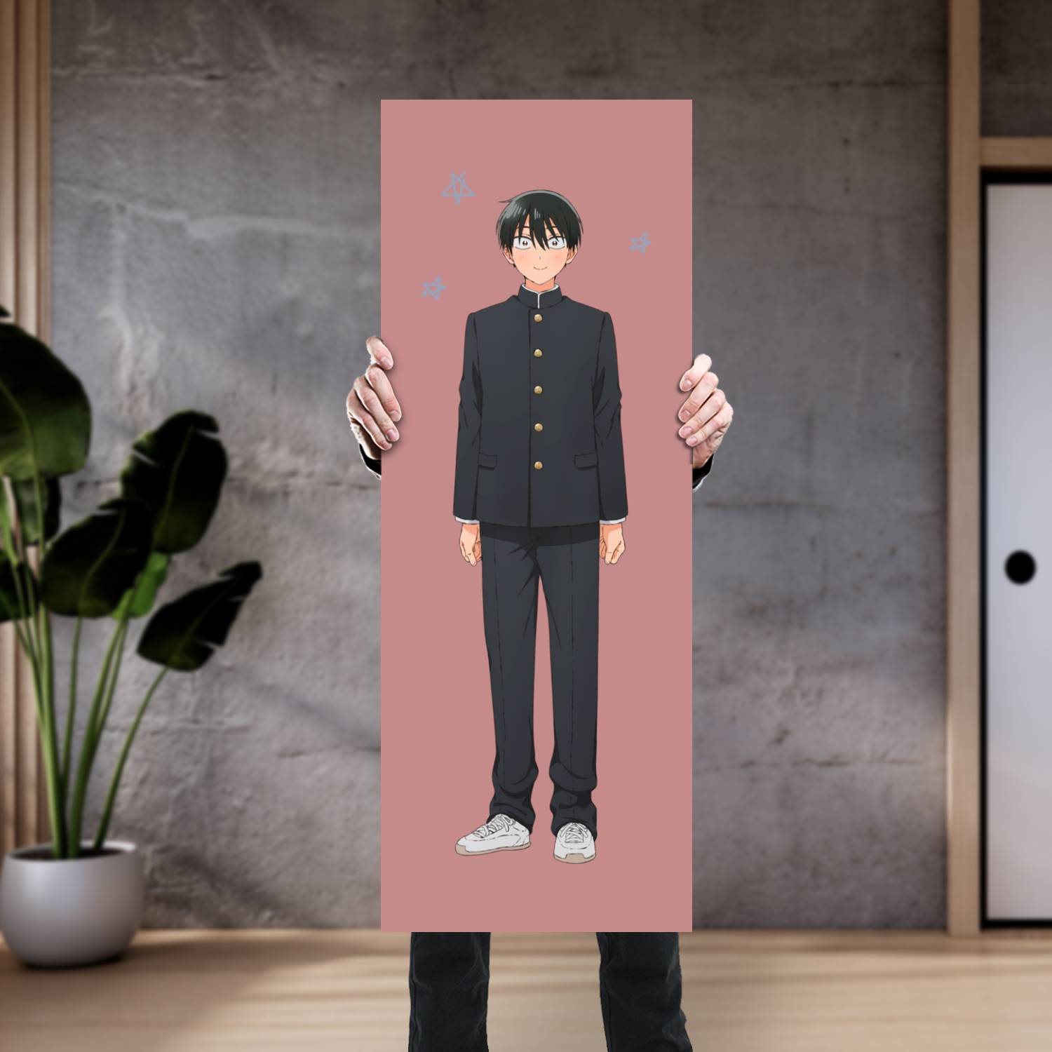 Cuadro grande 30x80cm Seo Takuya Otaku Kun Gals cant be Kind to Otaku