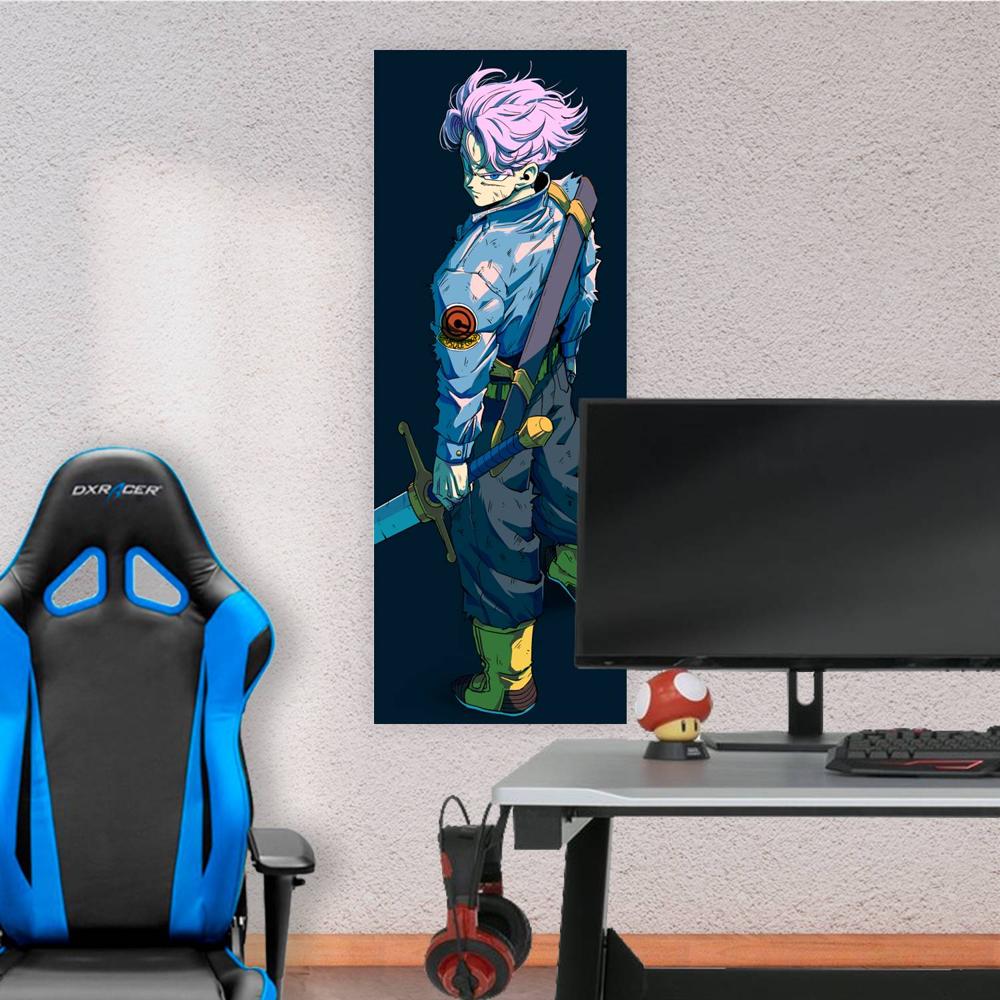 Cuadro grande 30x80cm Trunks del Futuro Dragon Ball